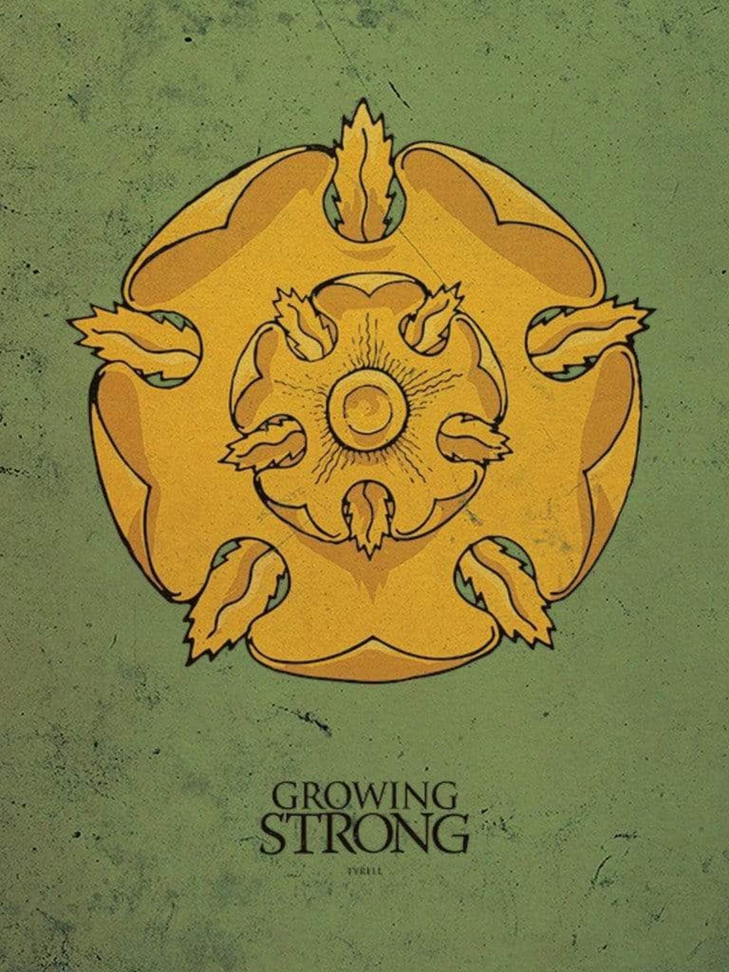 Kunstdruck Game of Thrones - Tyrell 60x80cm