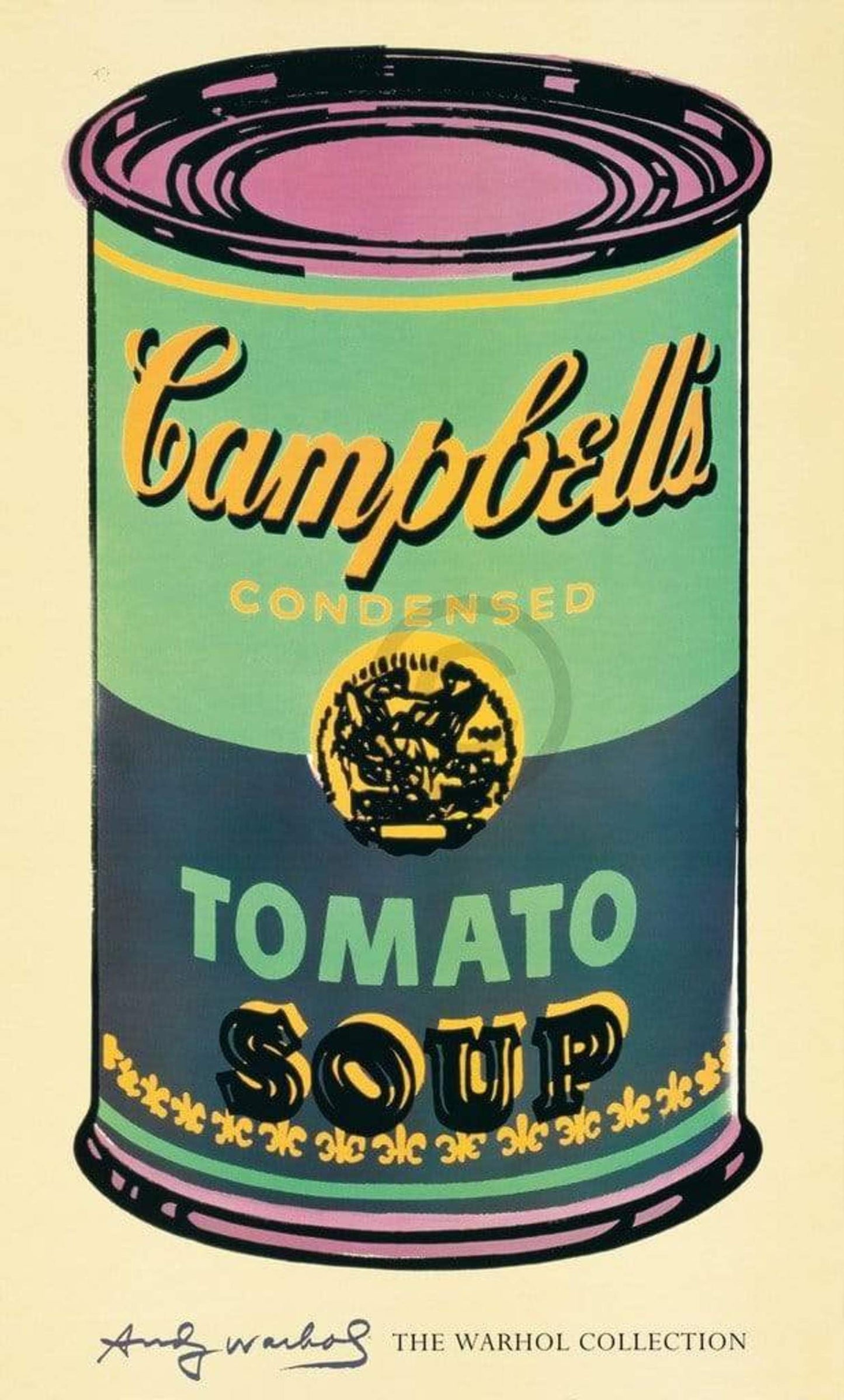 Kunstdruck Andy Warhol - Campbell's Soup 60x100cm