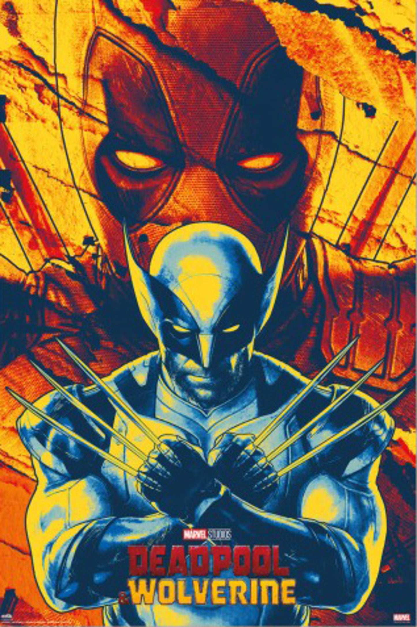 Poster Marvel - Deadpool and Woverine 3 61x91,5cm