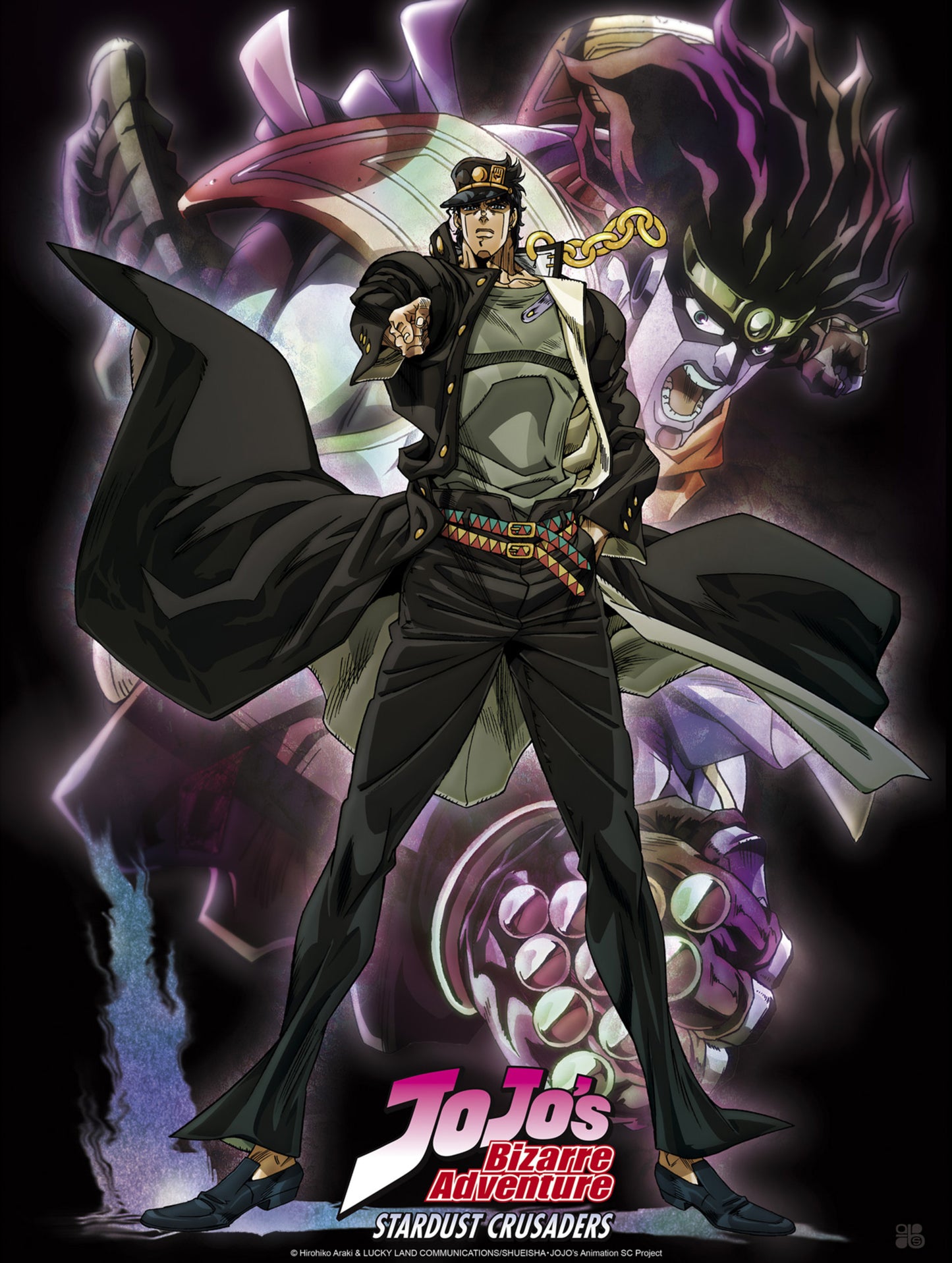Poster Jojo's Bizarre Adventure - Star Platinum 38x52cm