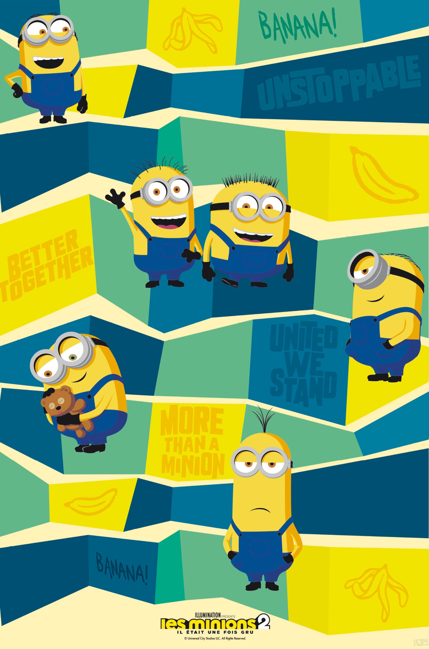 Poster Minions - Minions - everywhere 61x91,5cm