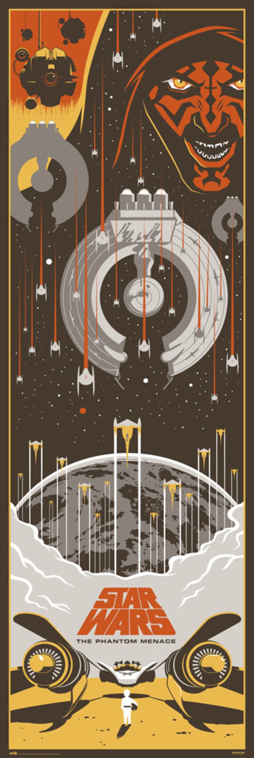 Poster Star Wars - Episode I 53x158cm