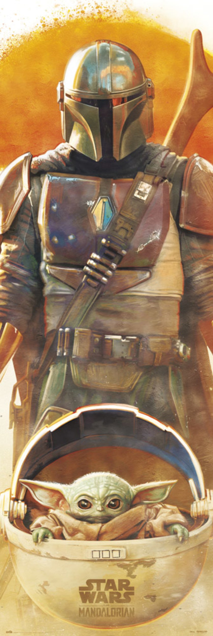 Poster Star Wars - The Mandalorian - 53x158cm