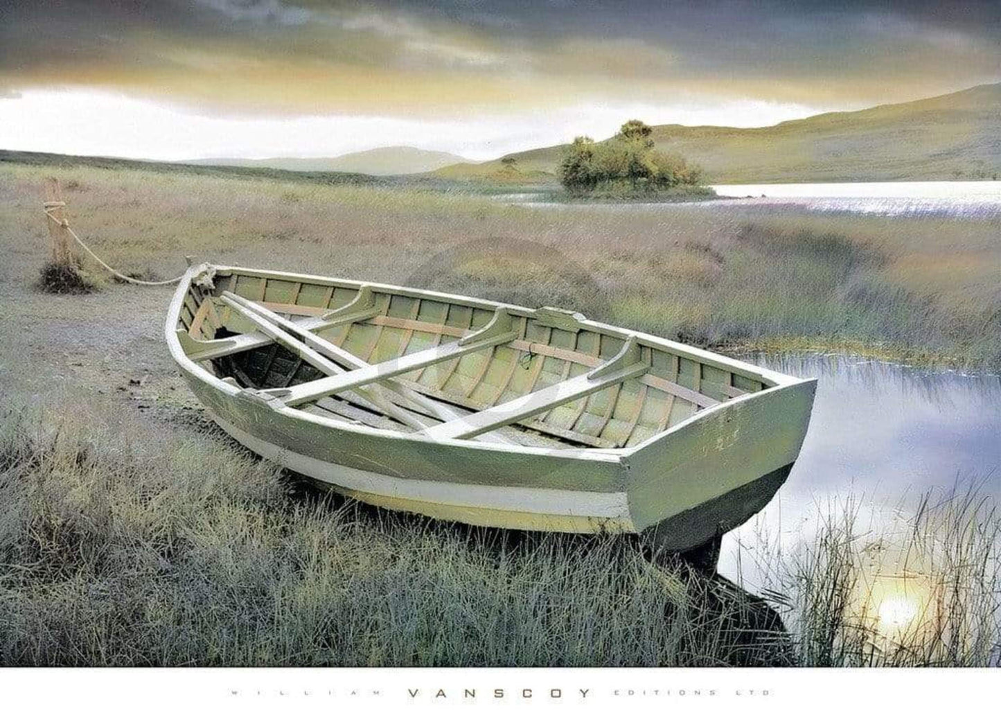 Kunstdruck William Vanscoy - Promises you left for me 91x66cm