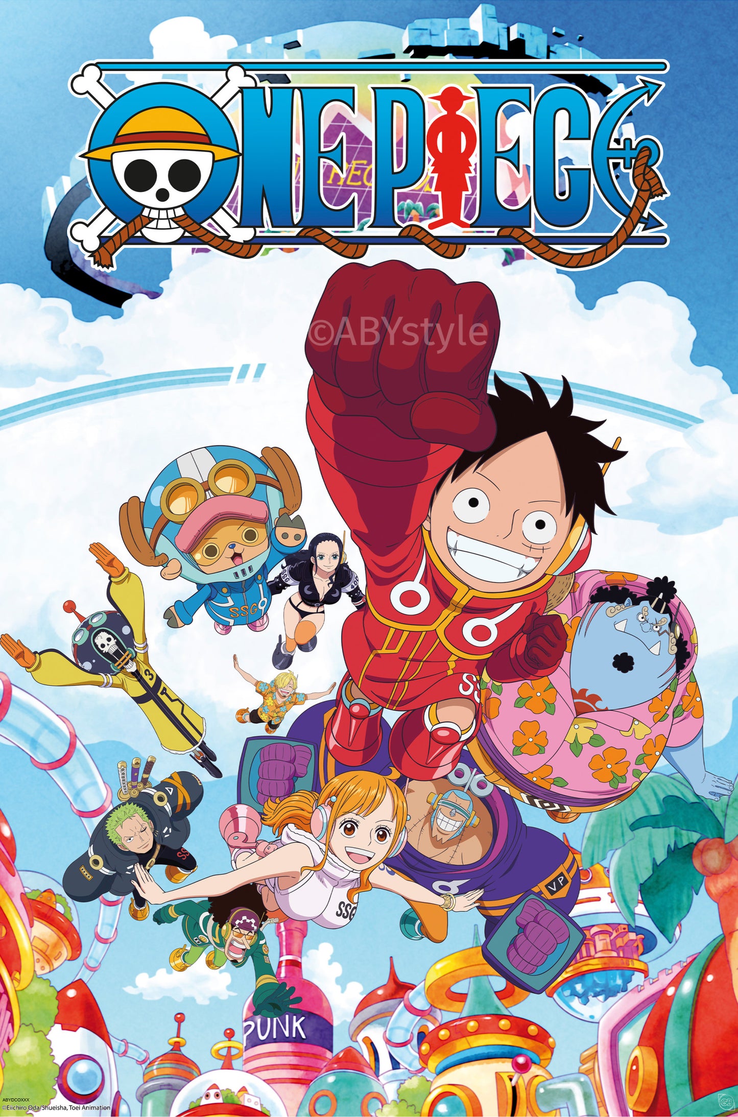 Poster One Piece - Egghead Cover 61x91,5cm