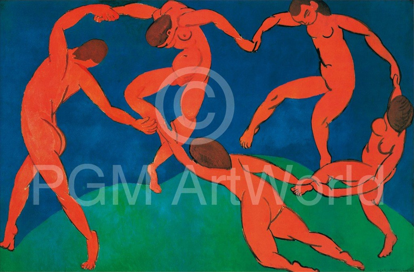 Kunstdruck Henri Matisse - The Dance 100x70cm