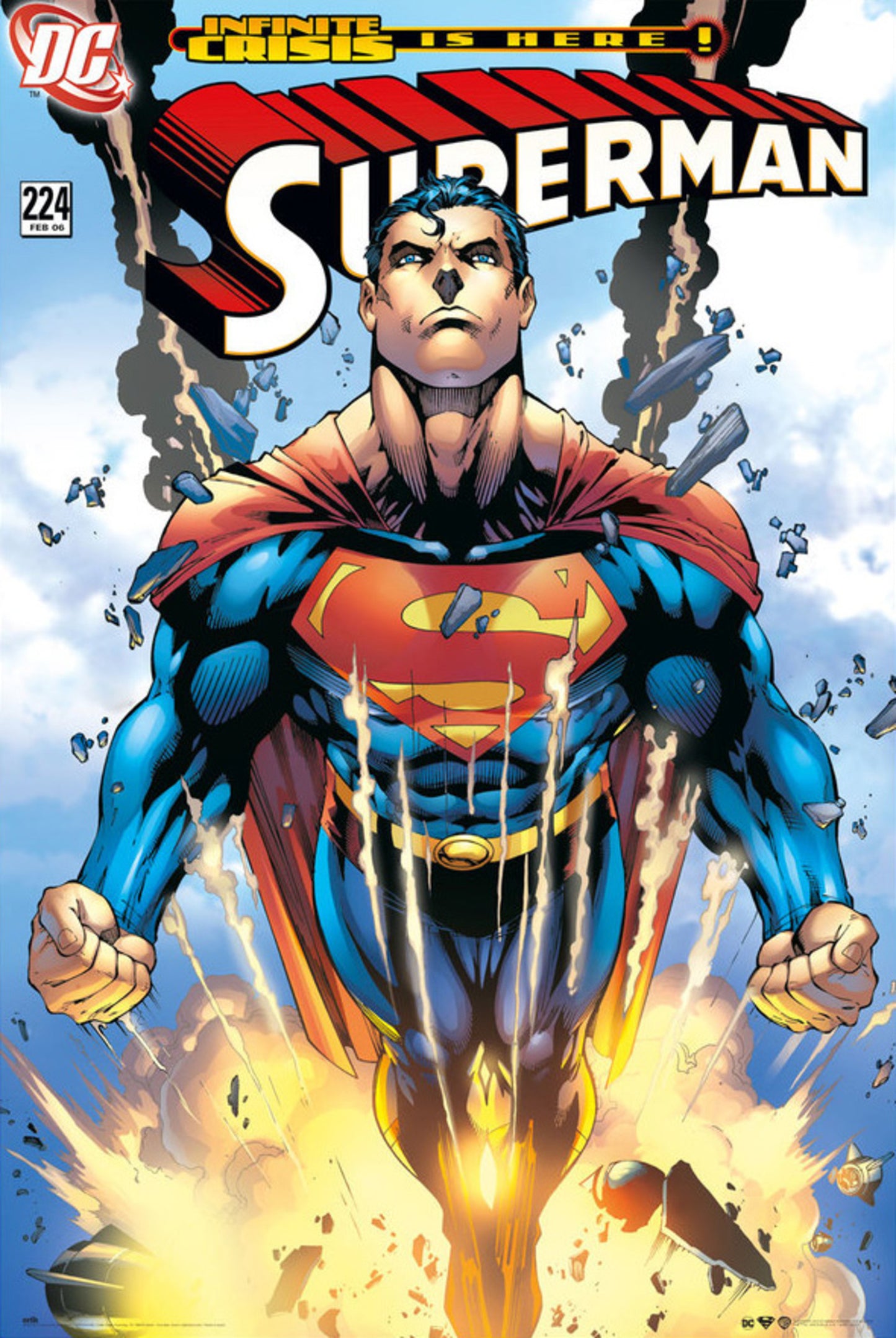 Poster DC Comics - Superman - Infinite Crisis is Here 61x91,5cm