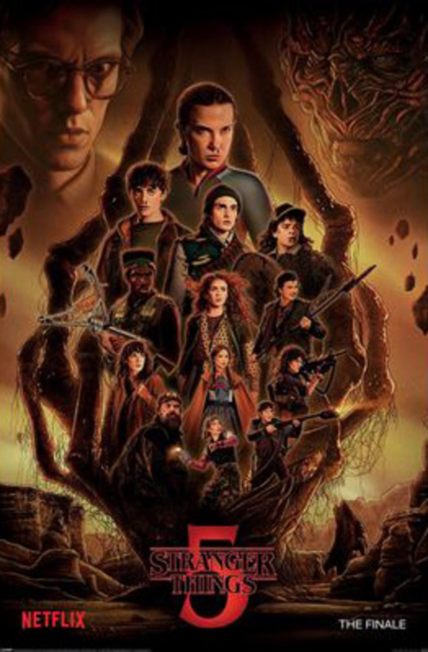 Poster Stranger Things - S5 - The Finale 61x91,5cm