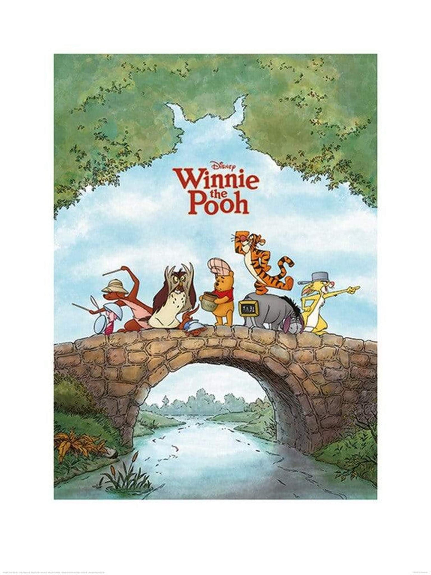 Kunstdruck Winnie The Pooh 60x80cm