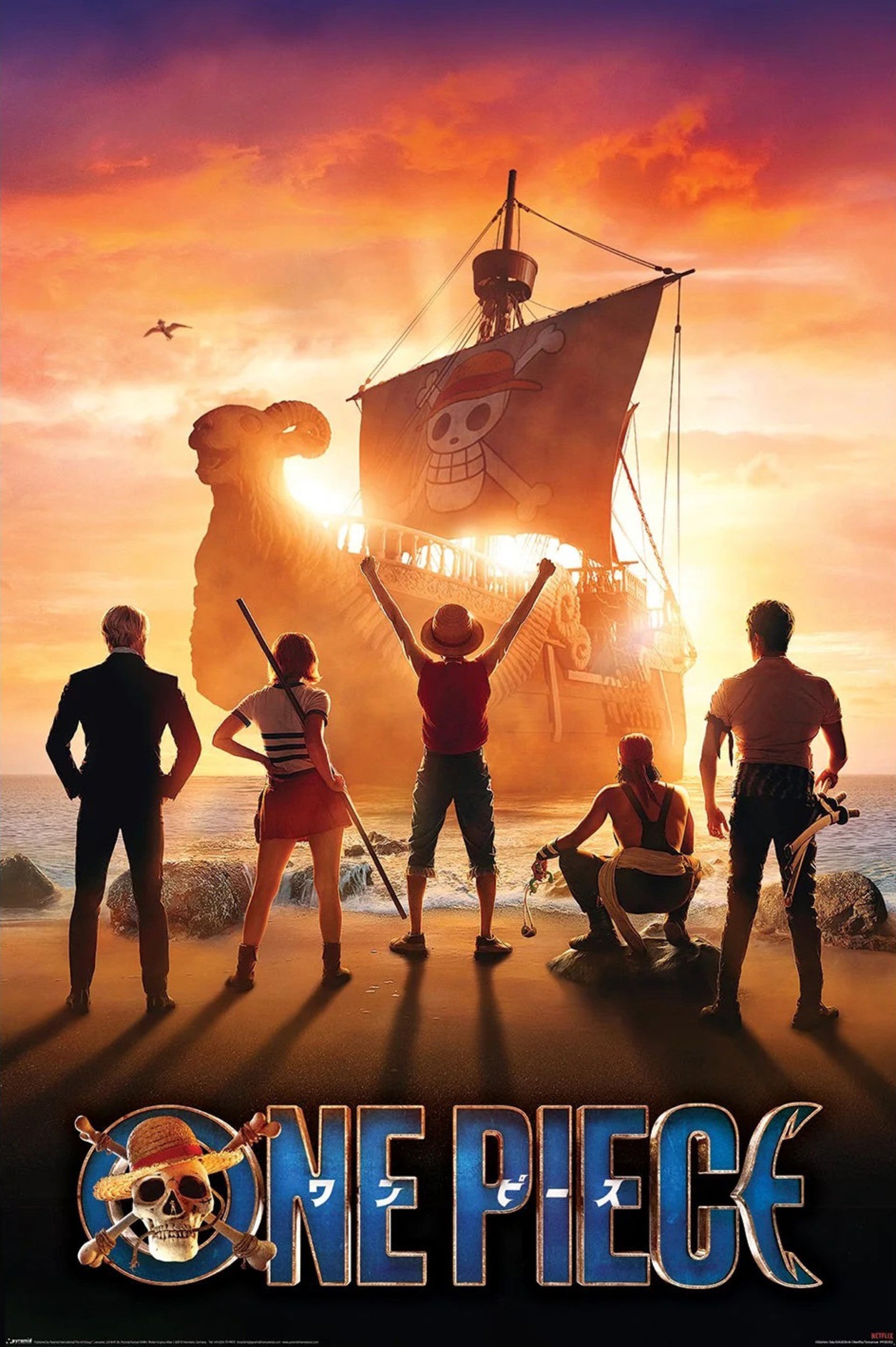 Poster One Piece Live Action Set Sail 61x91,5cm | Posters.de
