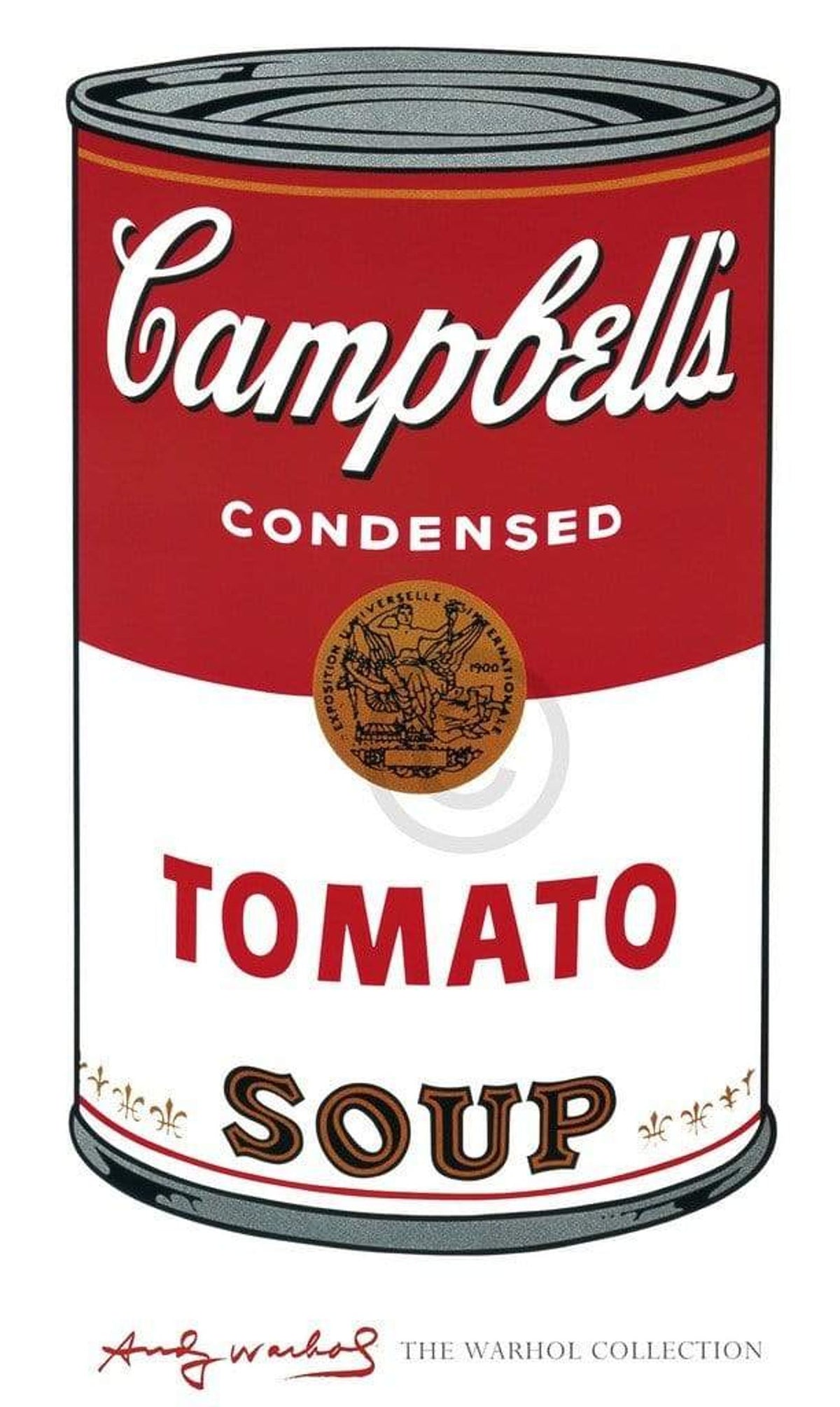 Kunstdruck Andy Warhol - Campbell's Soup I 60x100cm