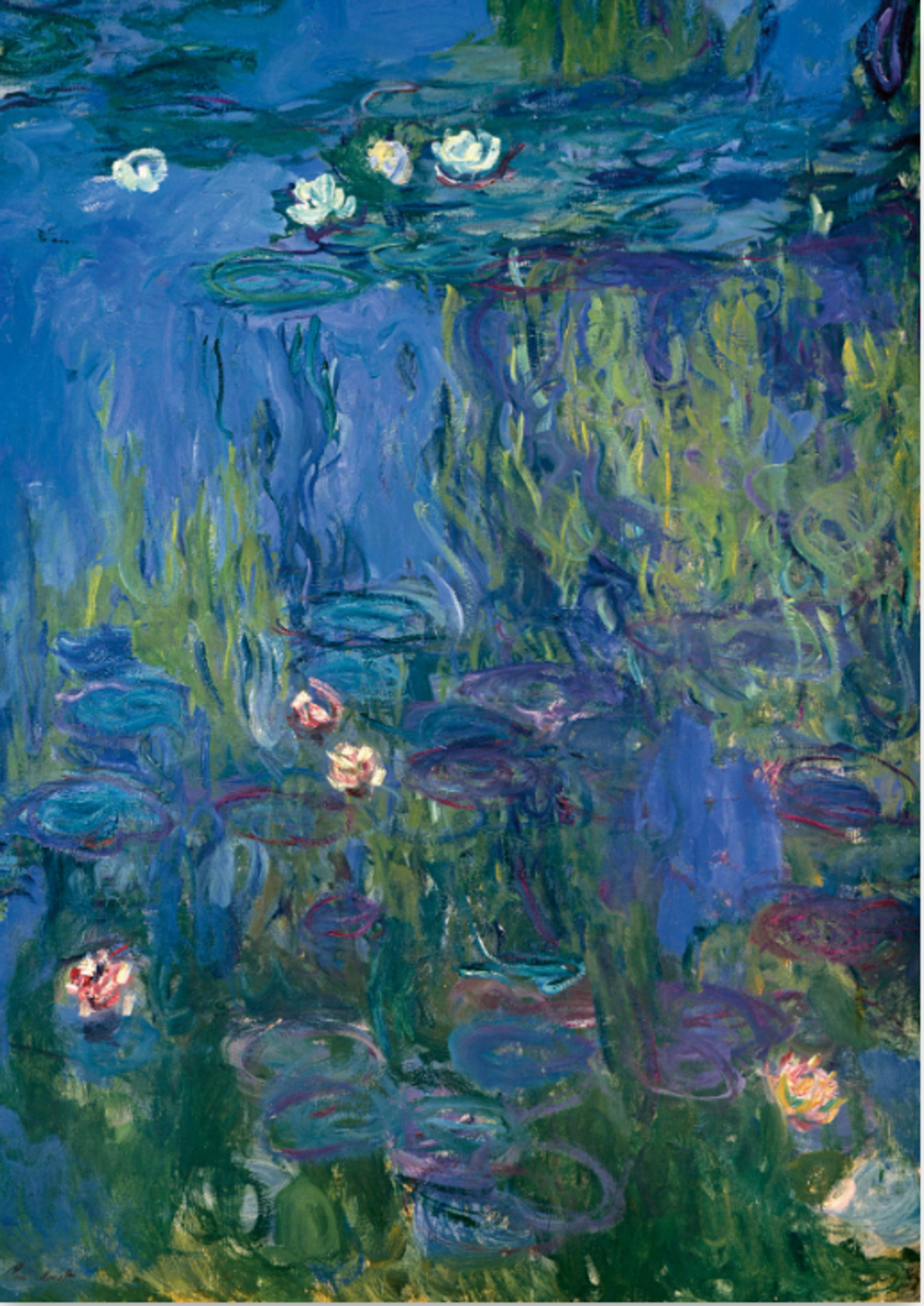Kunstdruck Claude Monet - Nympheas 21x30cm