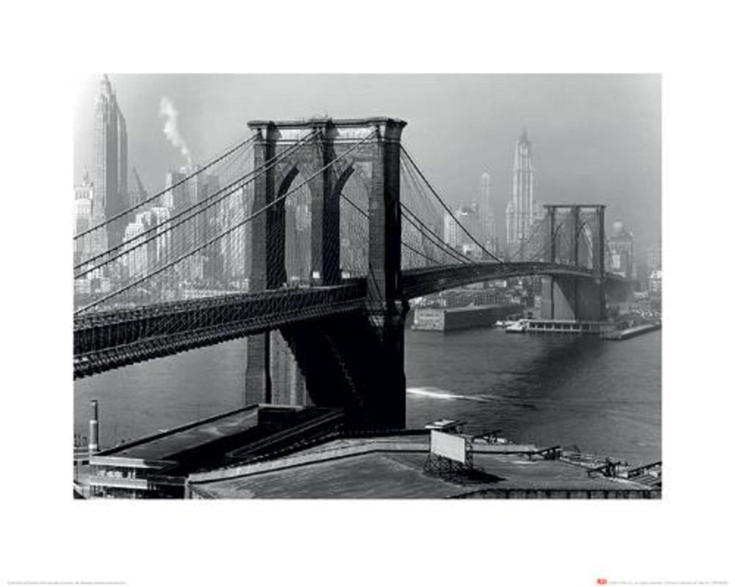 Kunstdruck Time Life Brooklyn Bride New York 1946 40x50cm