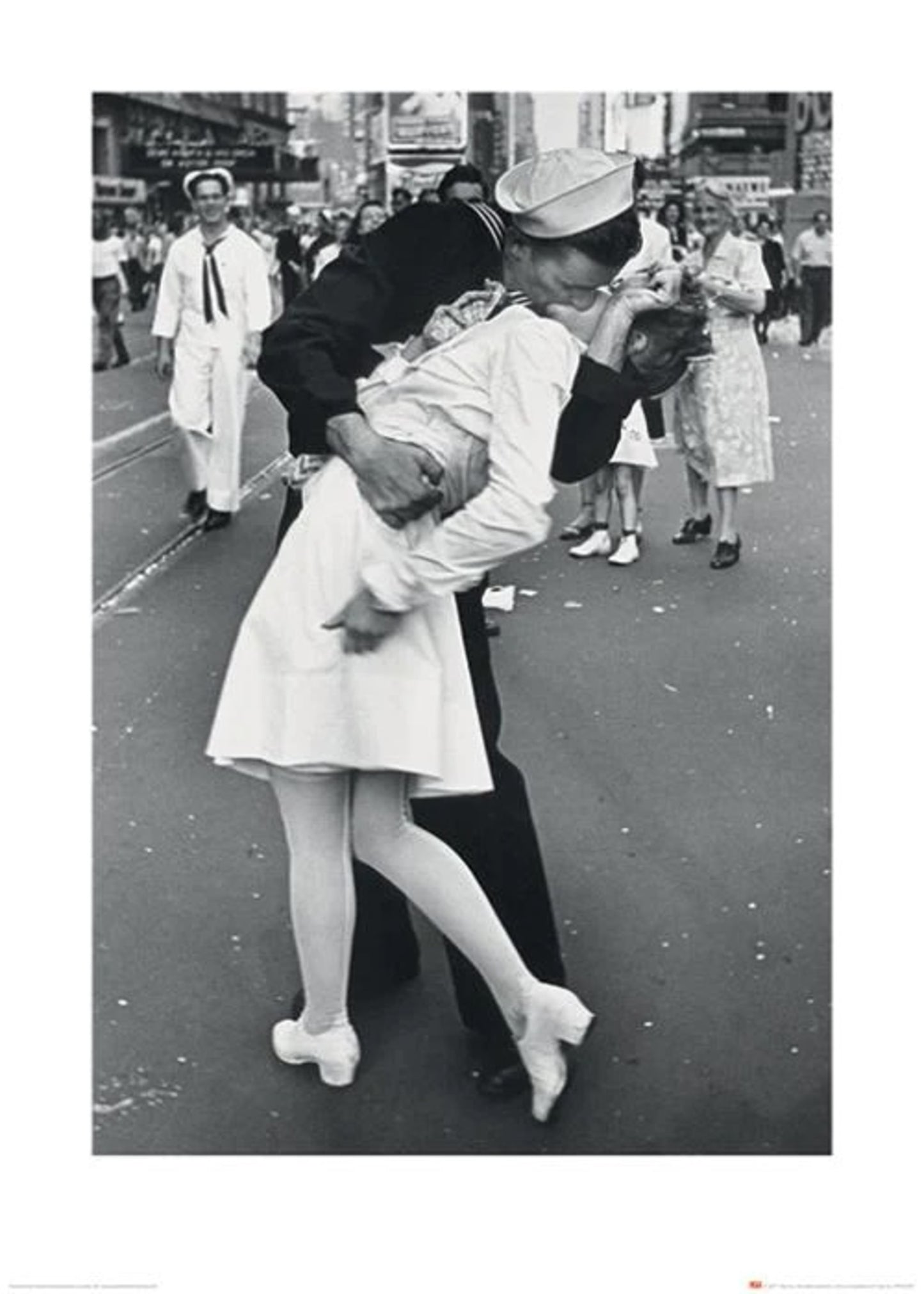 Kunstdruck Time Life War Time Kiss 50x70cm