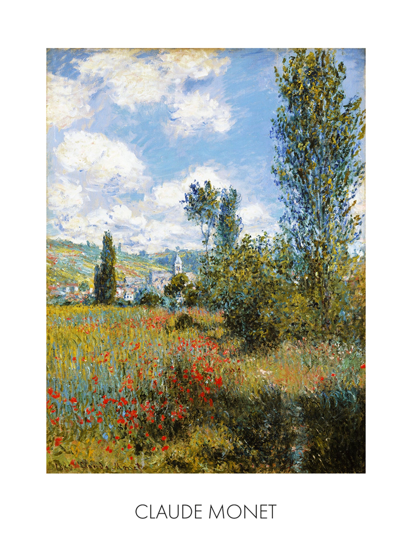 Kunstdruck Claude Monet - Ile Saint-Martin 60x80cm