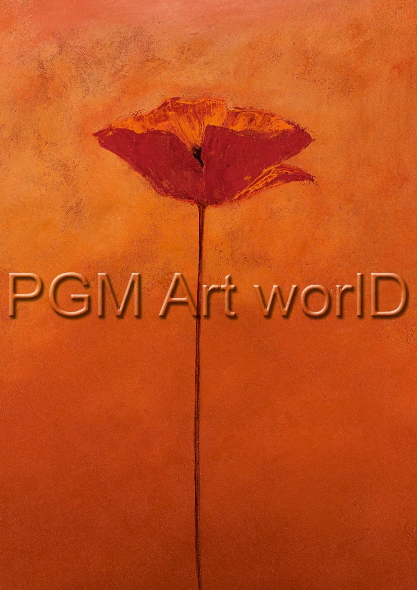 Kunstdruck Erika Heinemann - Poppy Elegance I 21x30cm