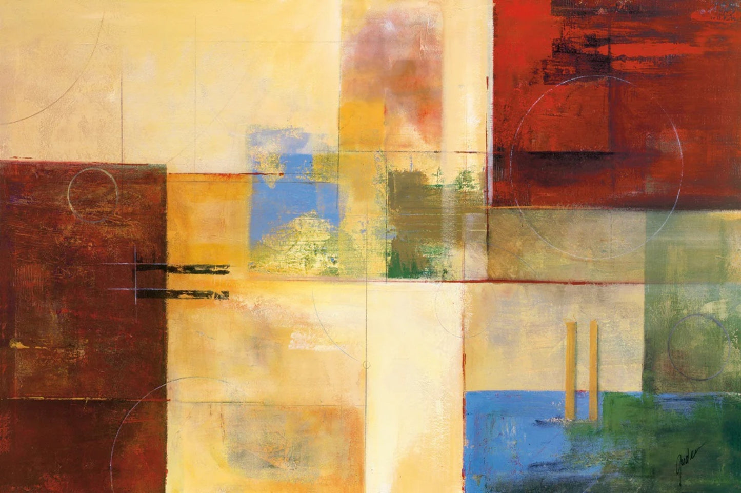 Kunstdruck Judeen - Urban Country II 91x61cm