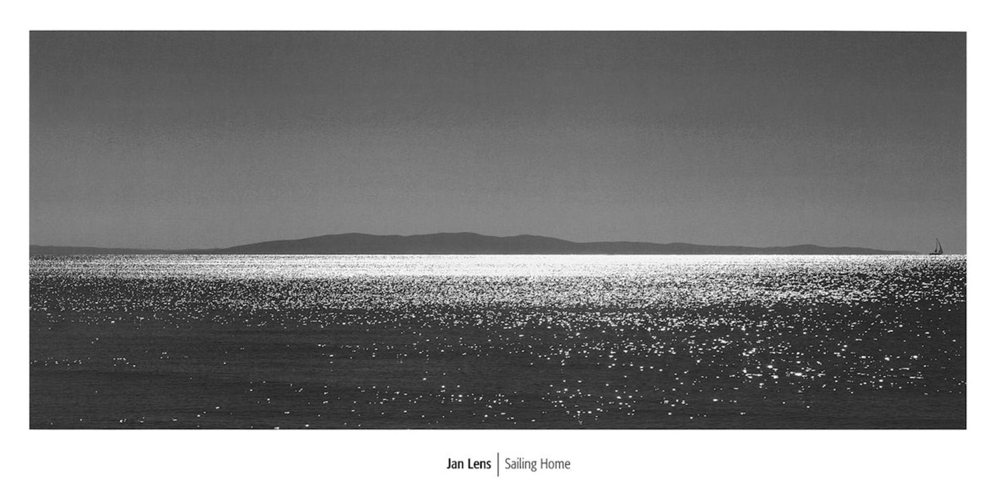 Kunstdruck Jan Lens - Sailing Home 100x50cm