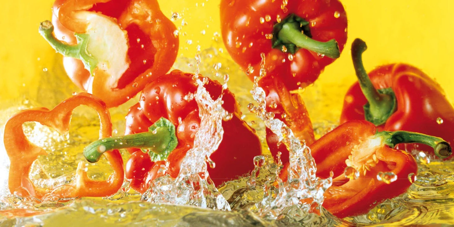 Kunstdruck Michael Meisen - Paprika 100x50cm