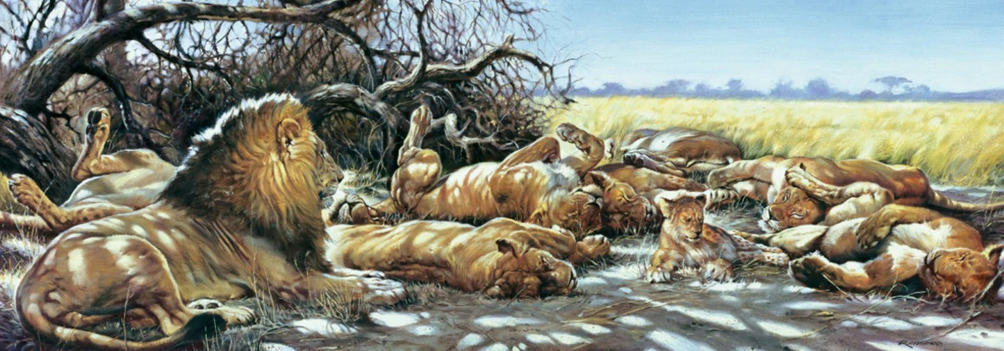 Kunstdruck Renato Casaro - After breakfast 99x34cm