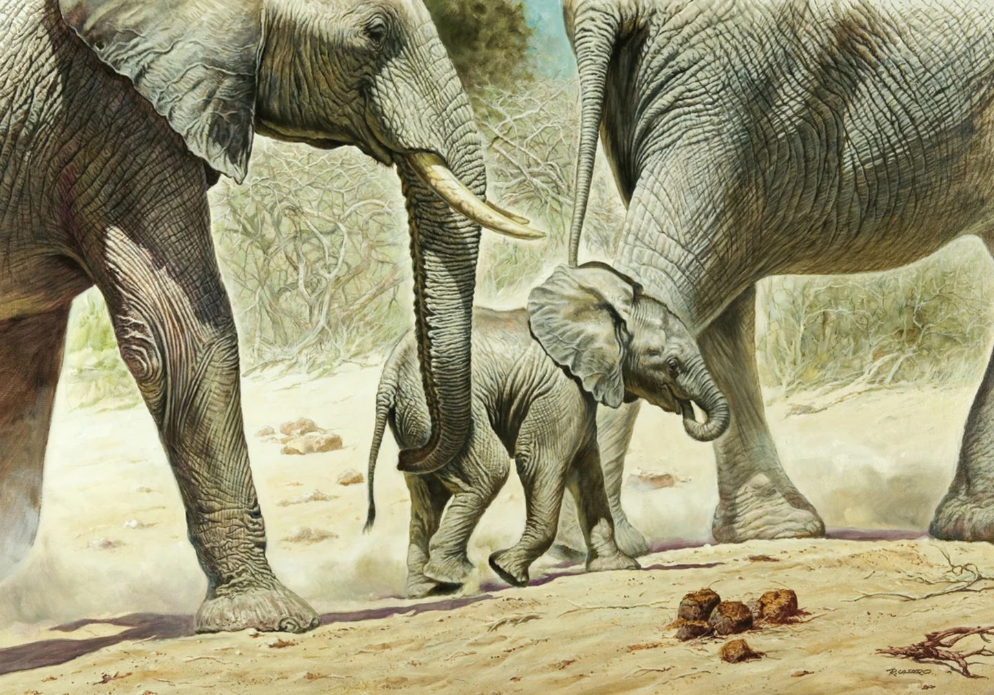 Kunstdruck Renato Casaro - Go Baby Go 100x70cm