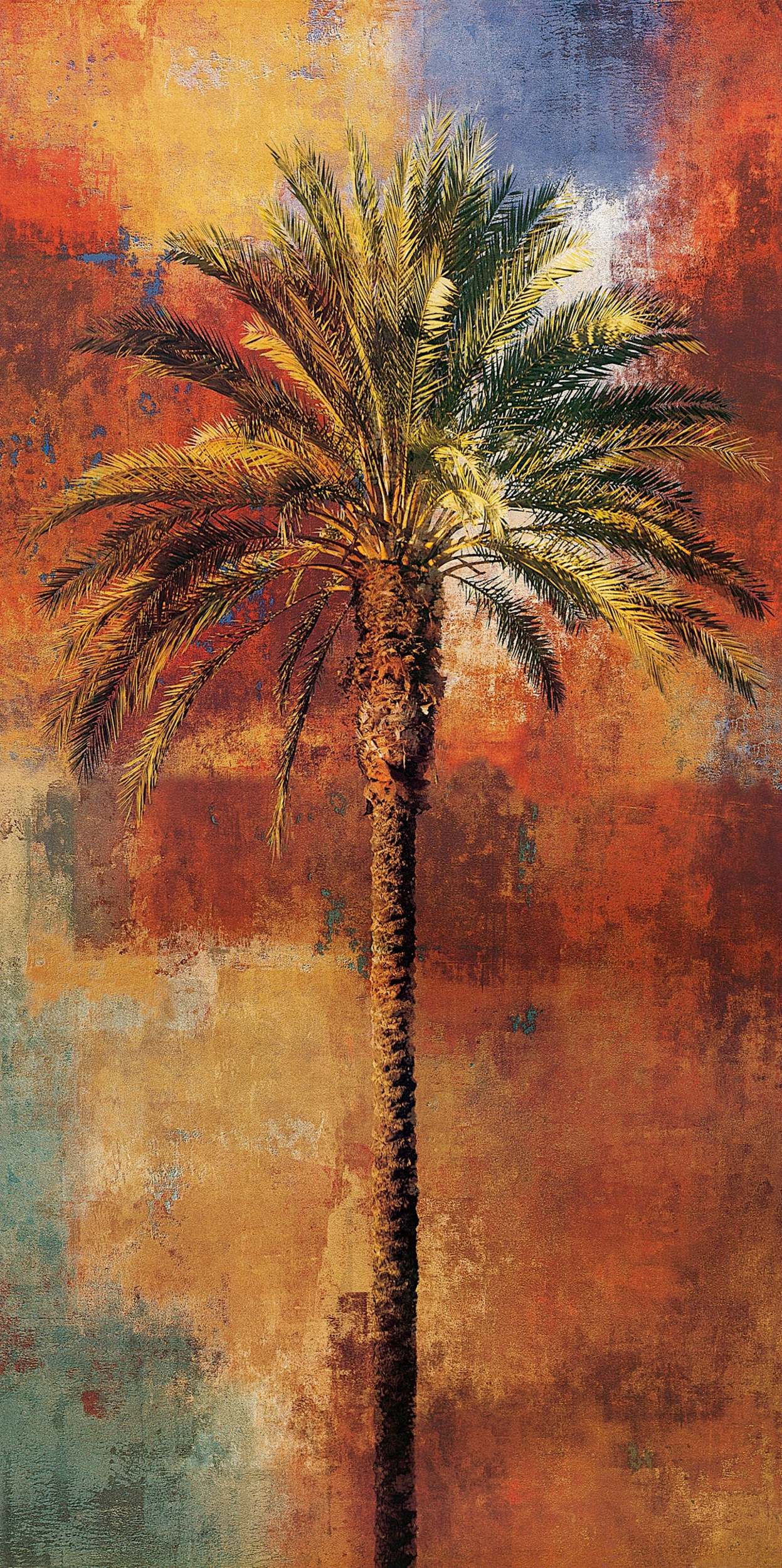 Kunstdruck John Seba - Mustique I 50x100cm