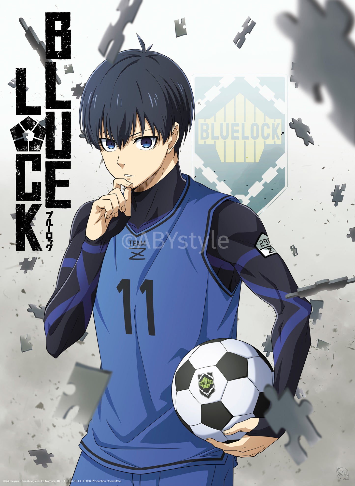 Poster Blue Lock - Isagi Puzzles 38x52cm