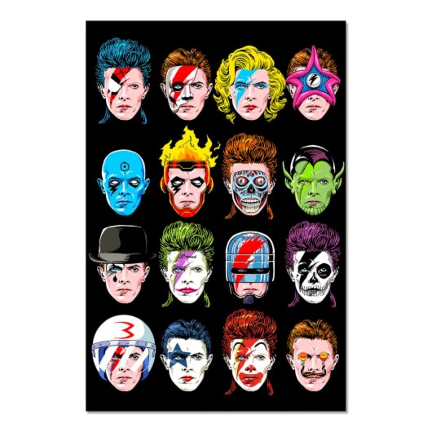 Poster Butcher Billy - The Floating Heads of David 61x91,5cm