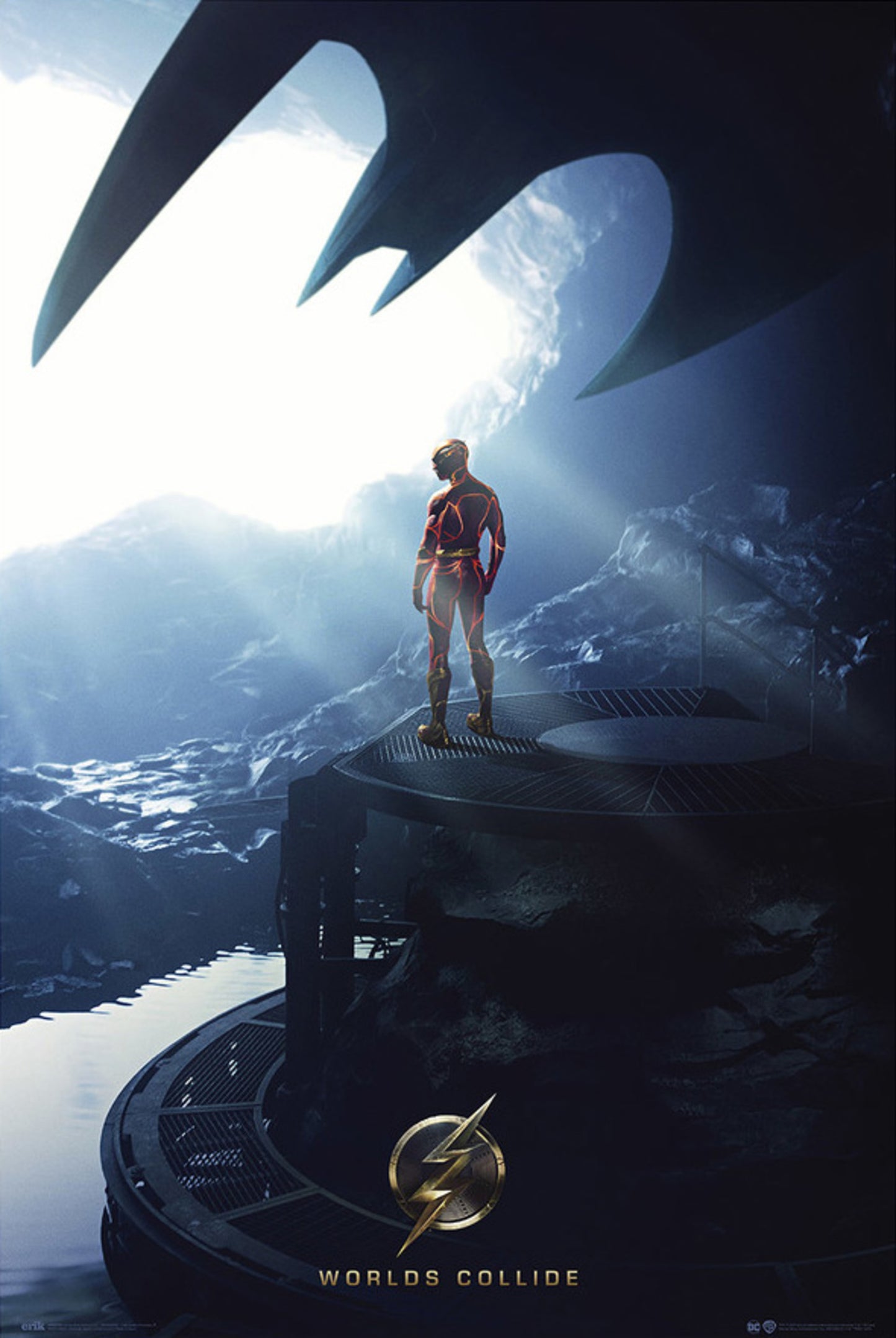 Poster DC Comics The Flash Batcave 61x91,5cm