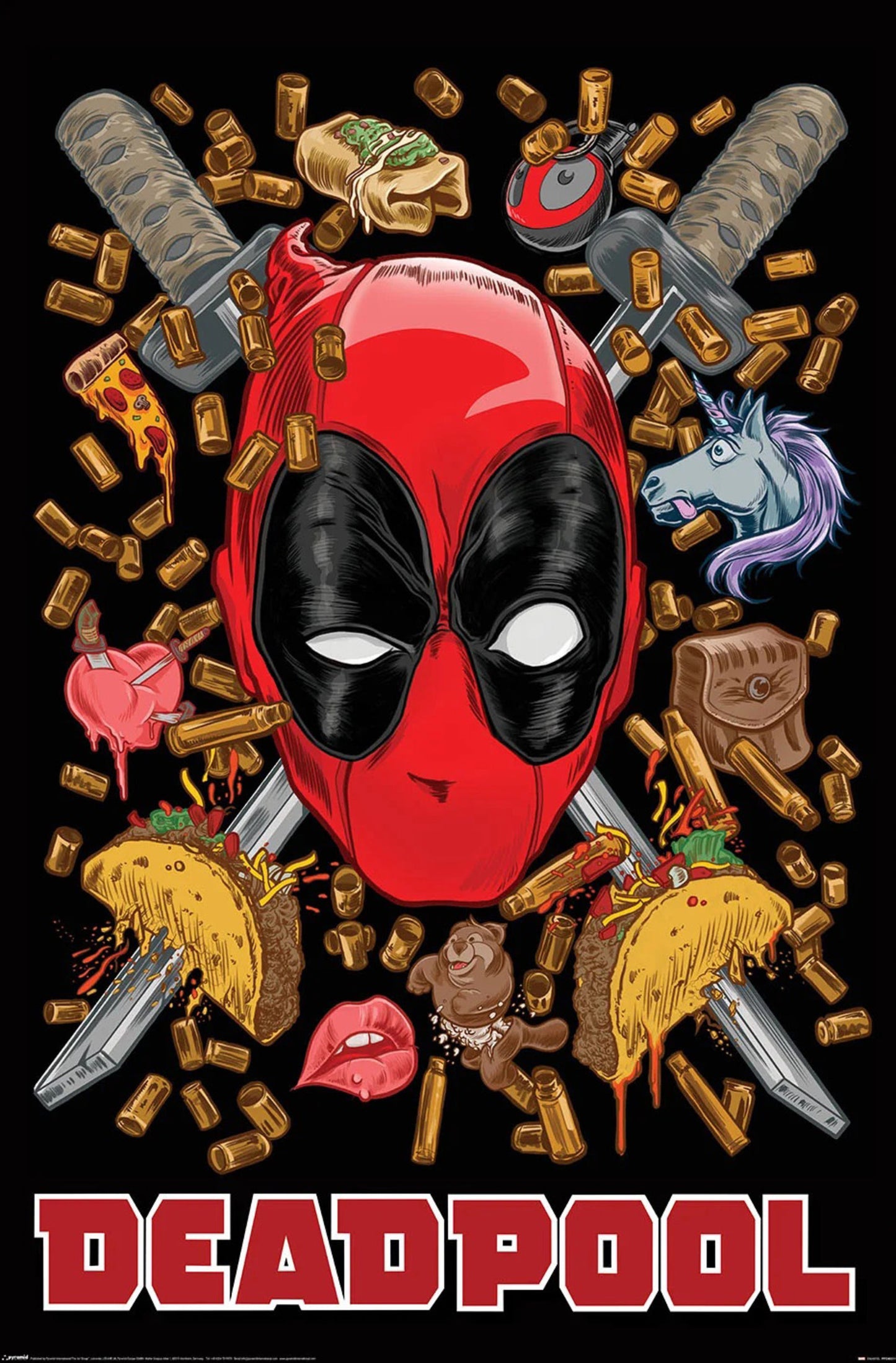 Poster Deadpool Chimichanga 61x91,5cm
