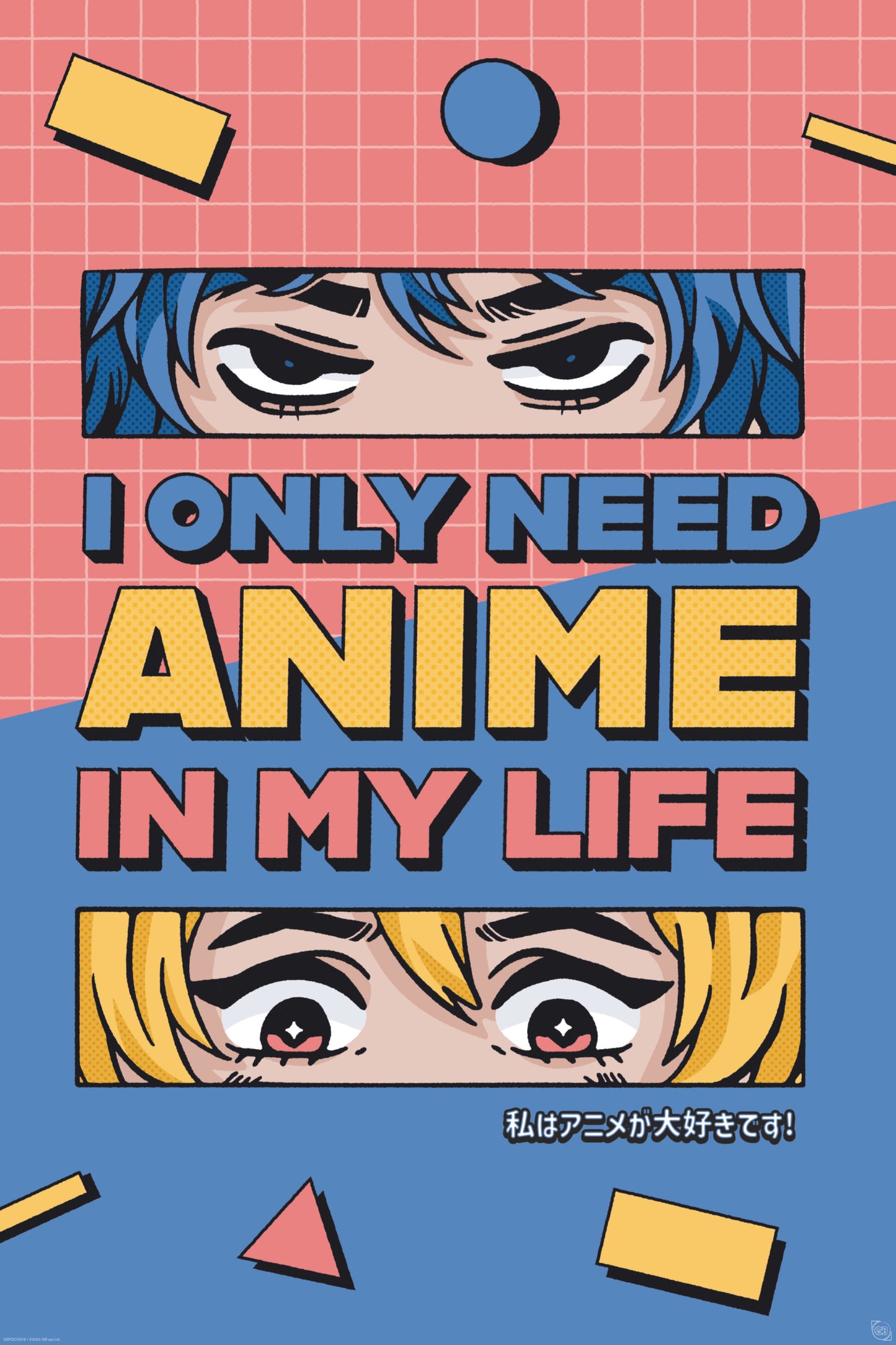 Poster GB Eye Designs All I need is Anime 61x91,5cm