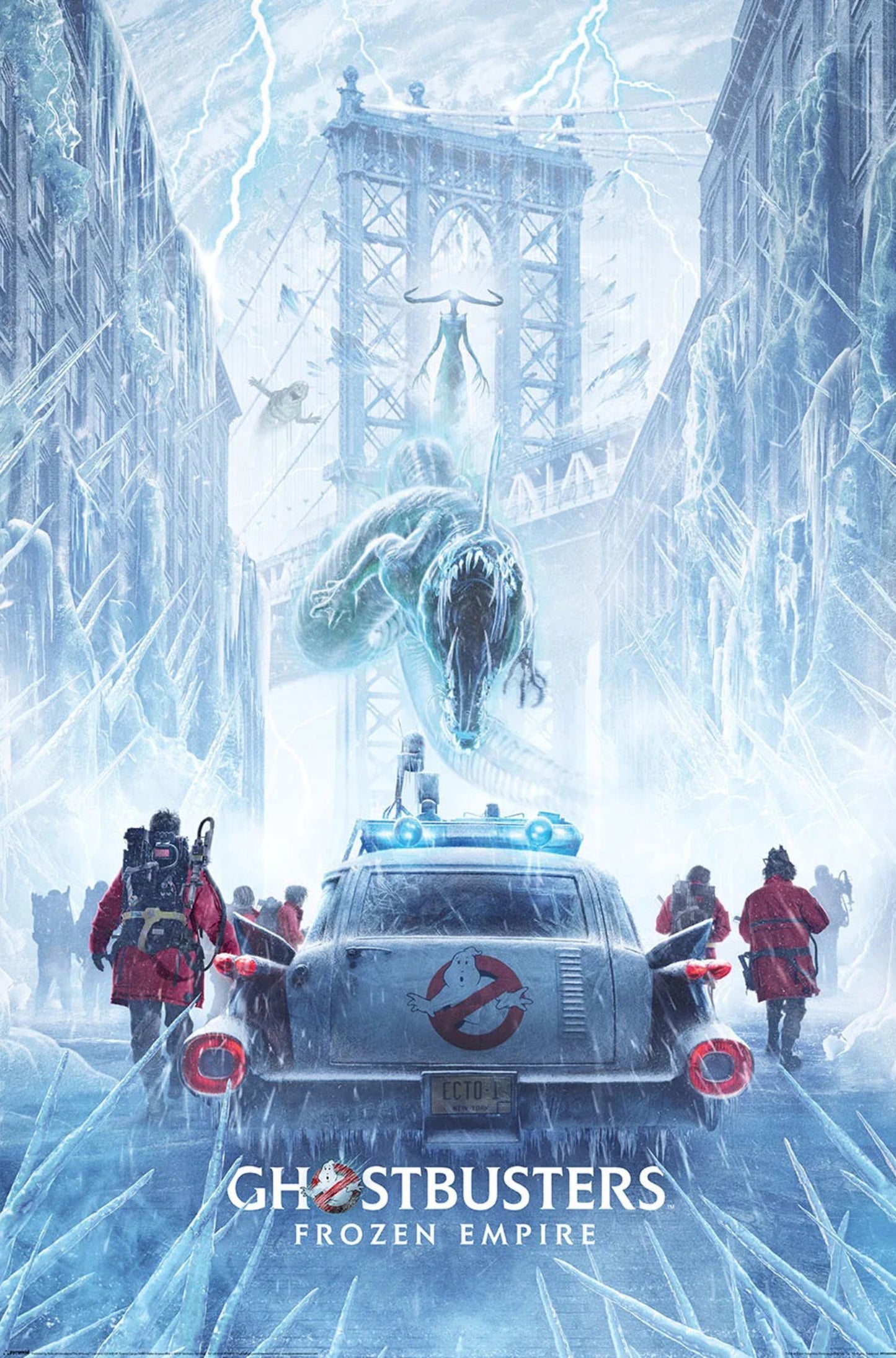 Poster Ghostbusters Froze Empire 61x91,5cm