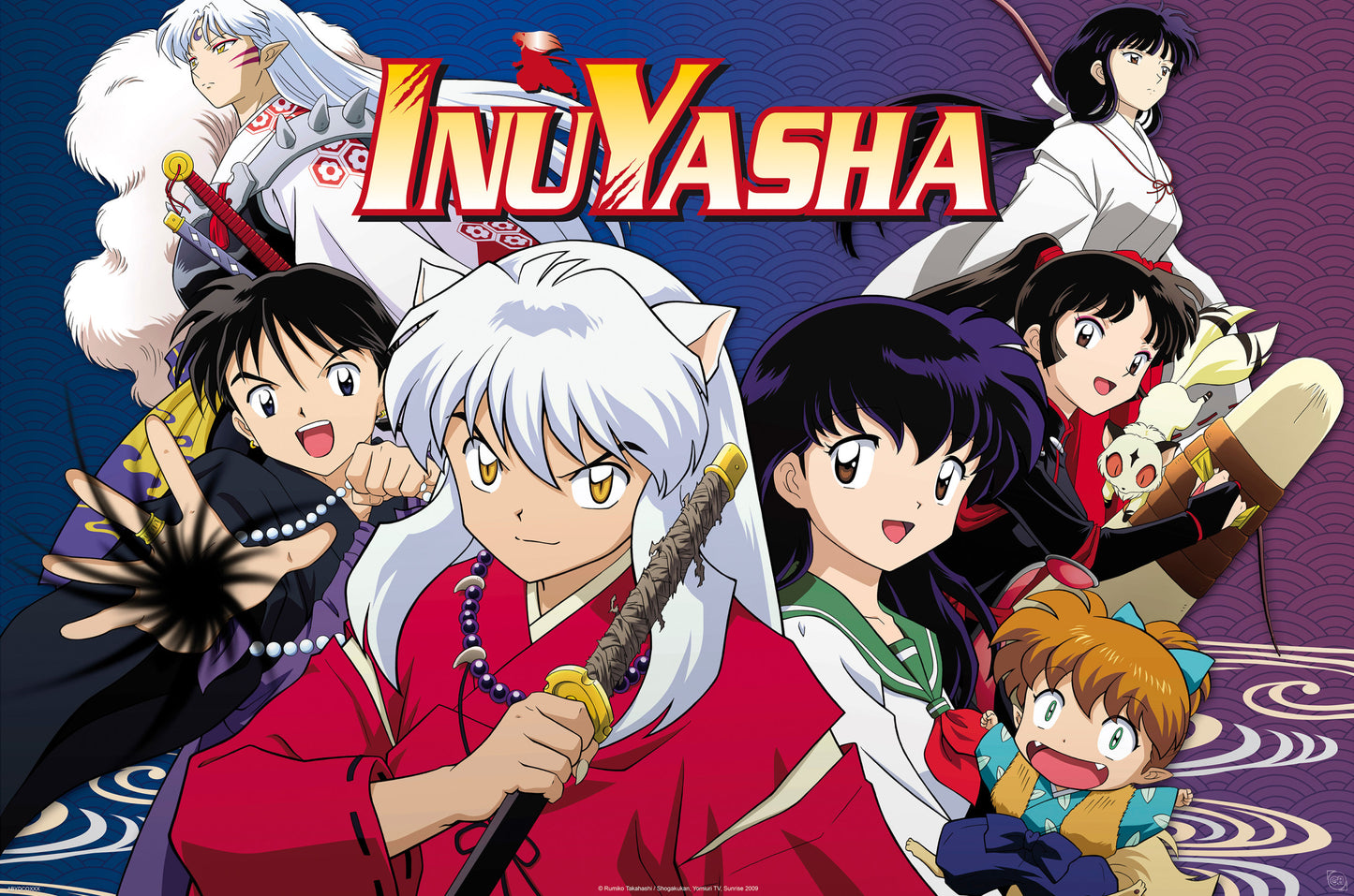 Poster Inuyasha Main Characters 91.5x61cm