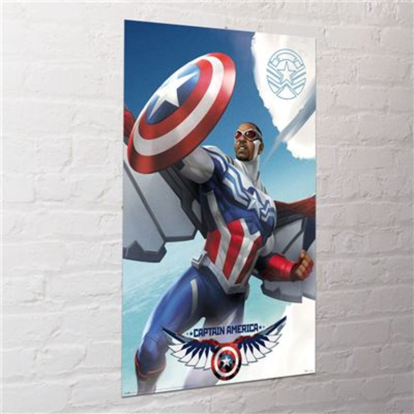 Poster Marvel - Captain America Flying 61x91,5cm