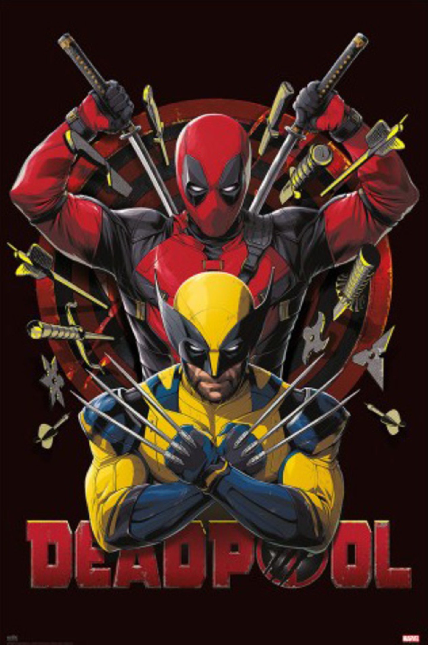 Poster Marvel Deadpool Wolverine 2 61x91,5cm