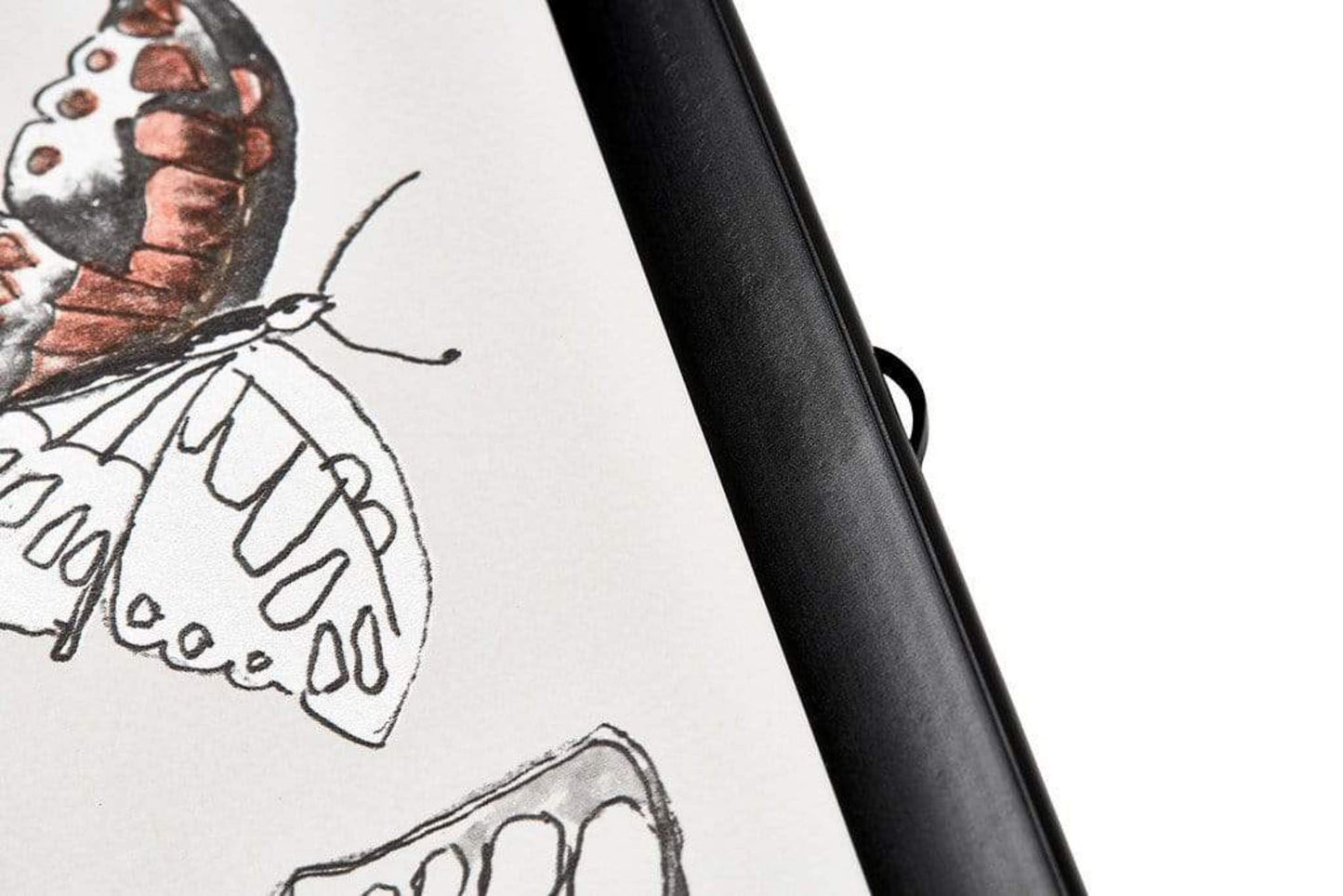 Posterhänger 30cm Schwarz - Posterleiste mit Aufhängauge