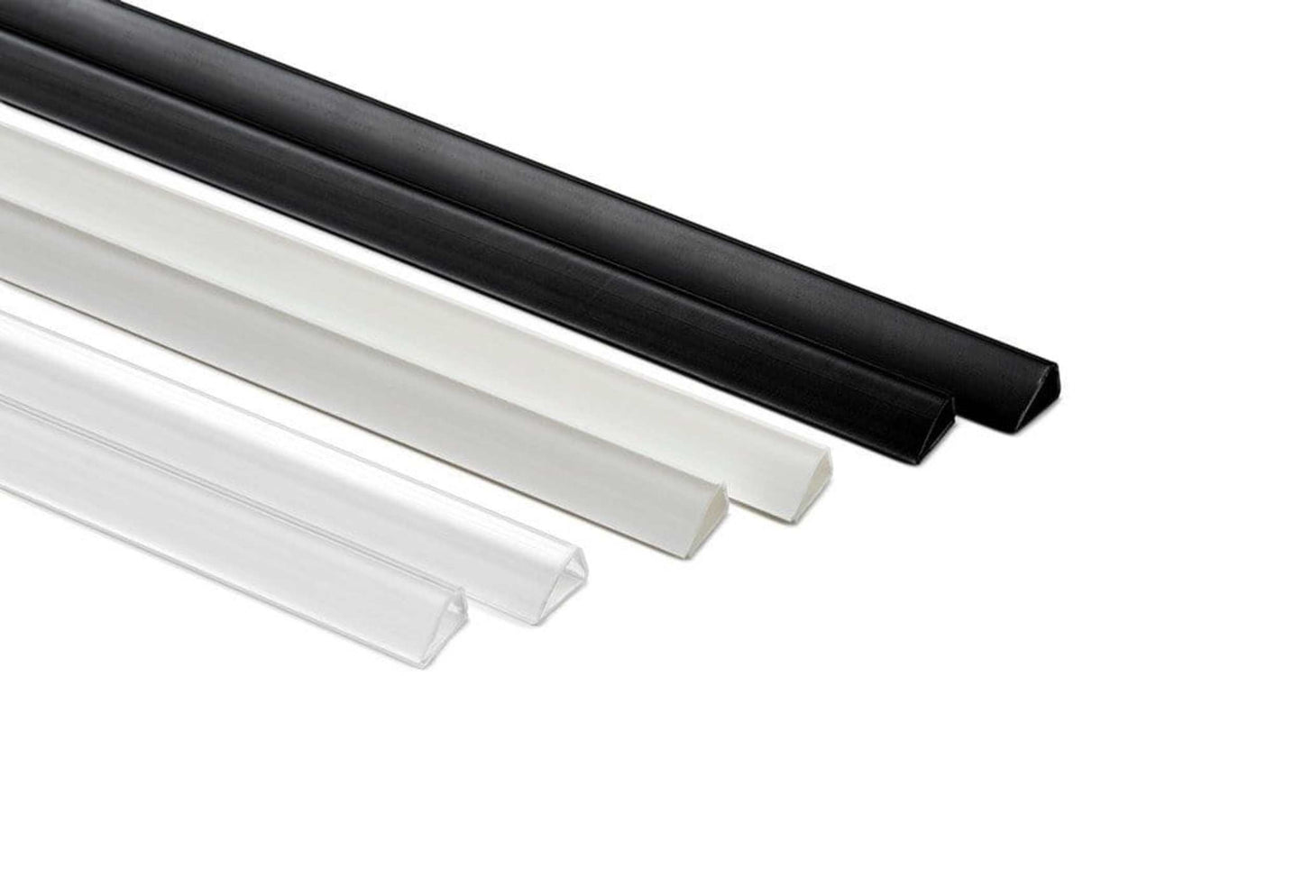 Posterhänger 90cm Weiß - Posterleiste mit Aufhängauge