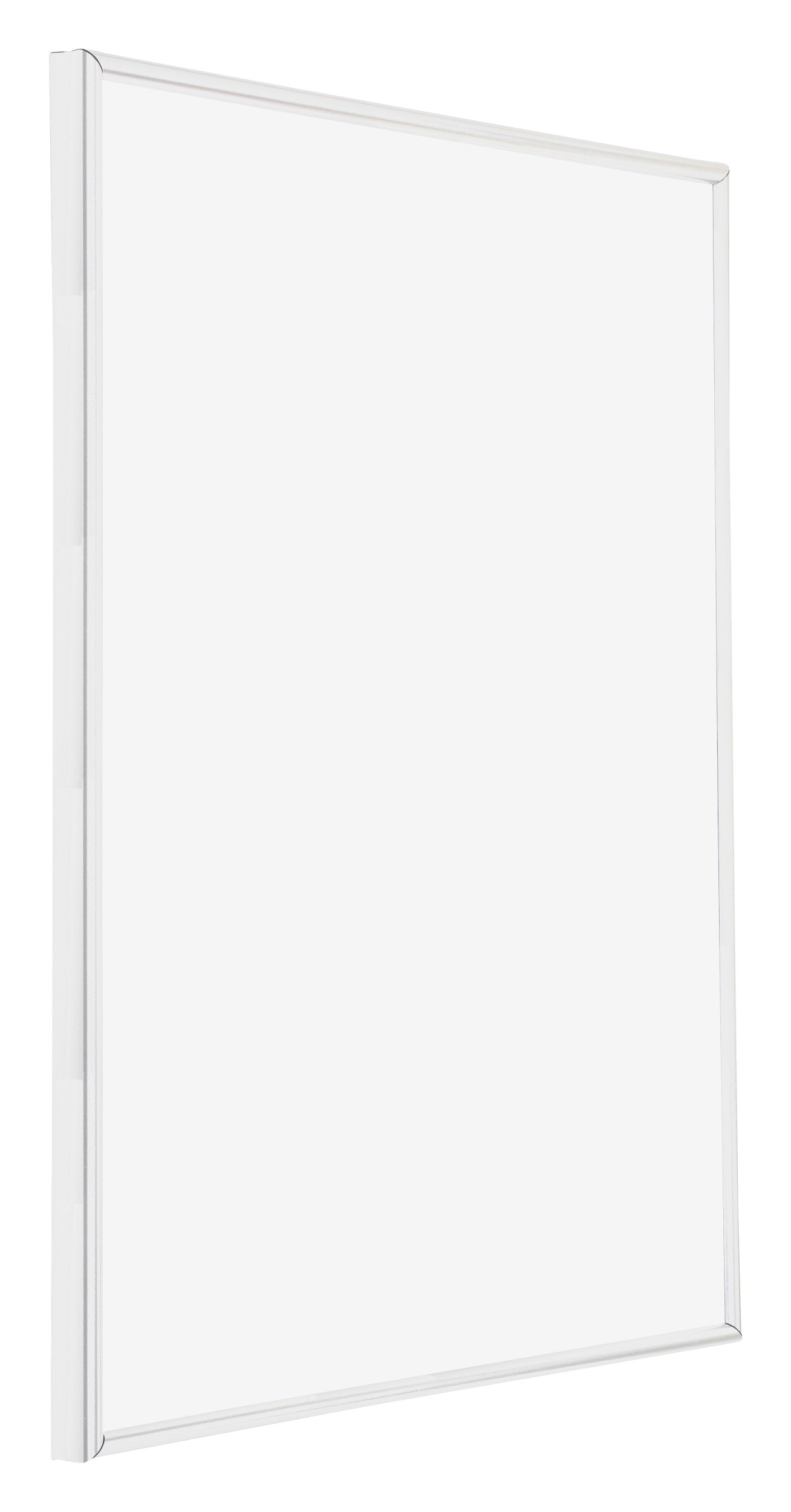 Posterrahmen 40x50cm Weiss Hochglanz Kunststoff Paris