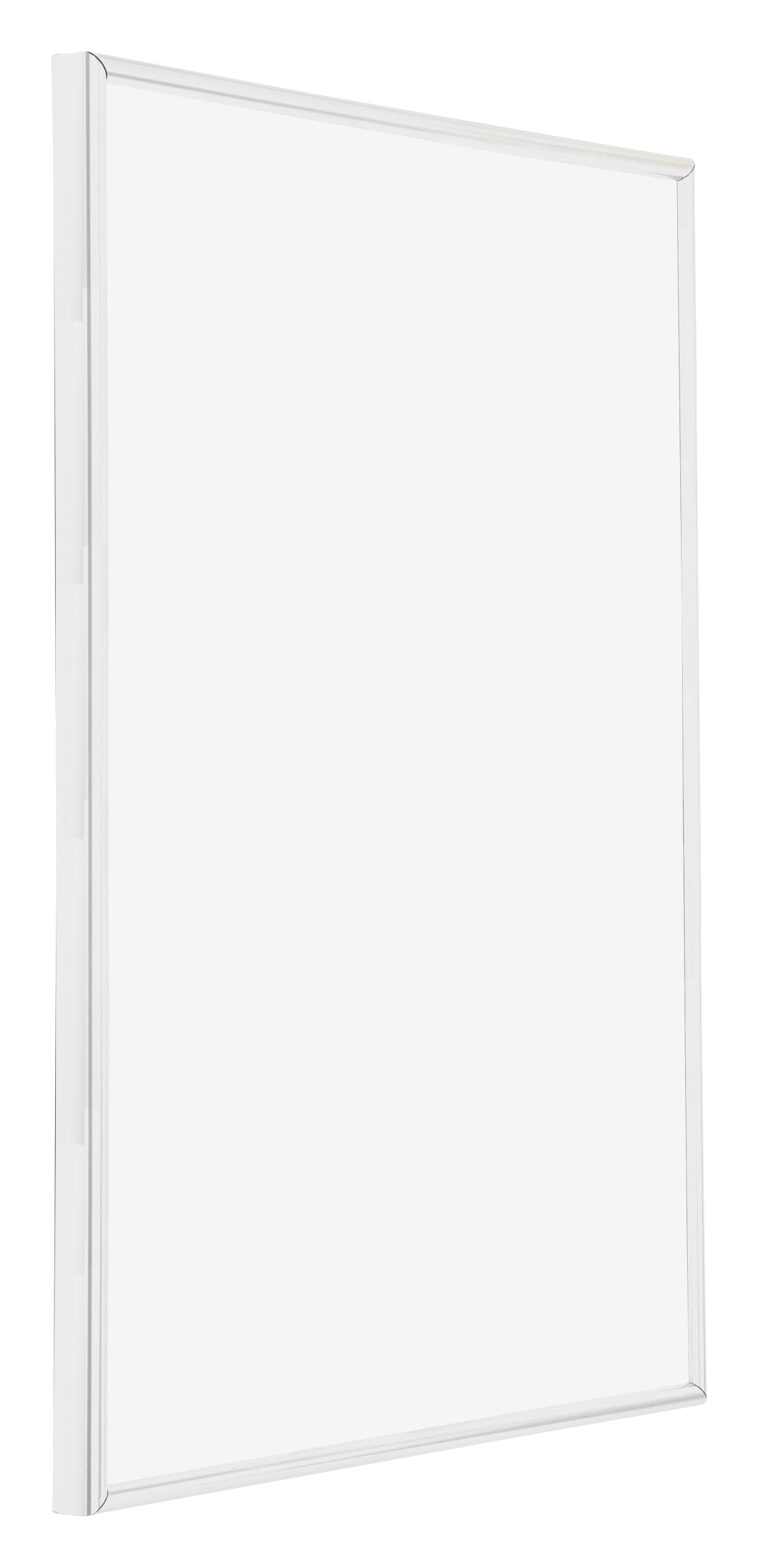 Posterrahmen 60x80cm Weiss Hochglanz Kunststoff Paris
