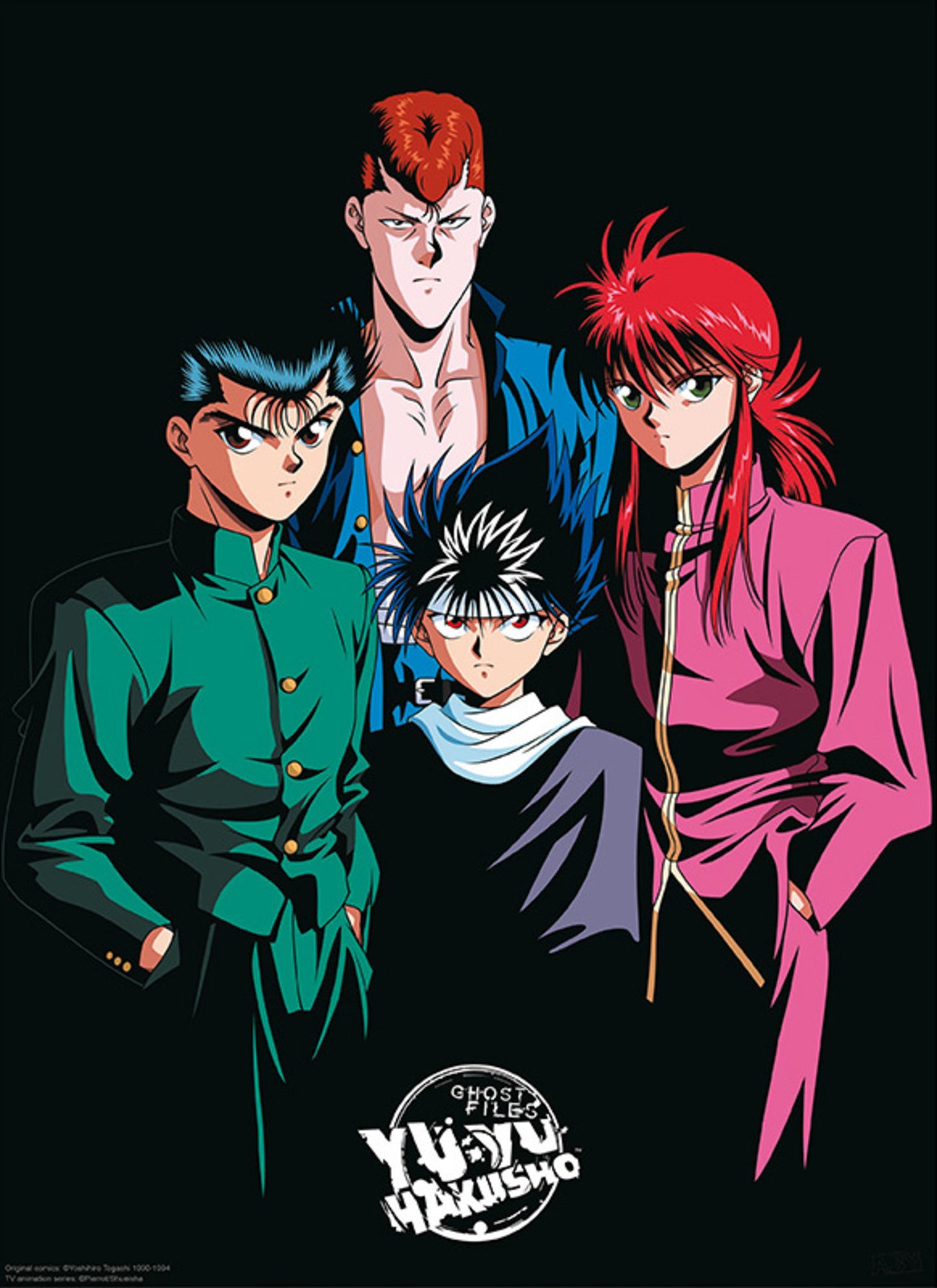 Poster Yu Yu Hakusho Group Shot 38x52cm