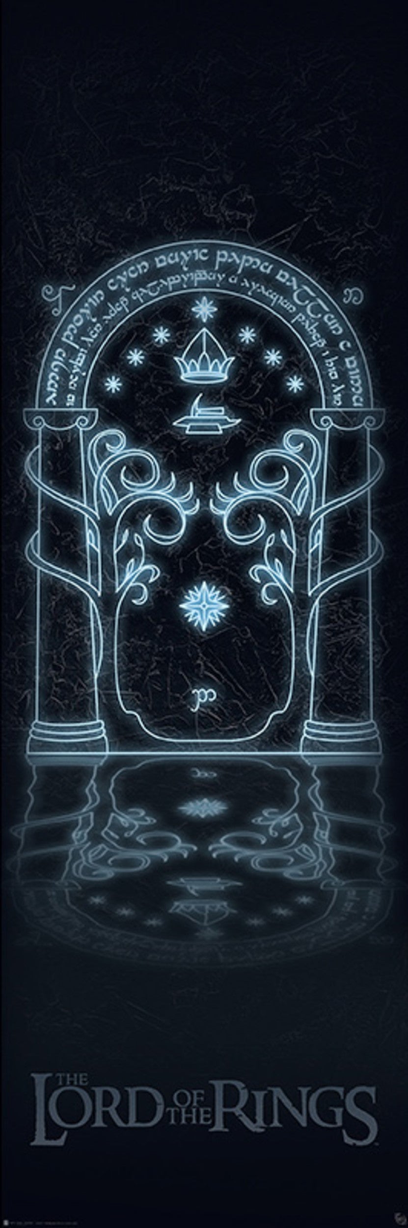 Poster Lord of the Ring Doors of Durin 53x158cm