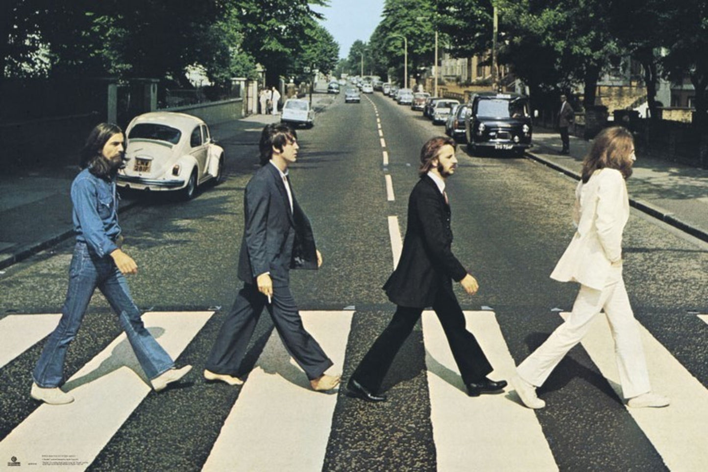 Poster The Beatles Abbey Road 91,5x61cm
