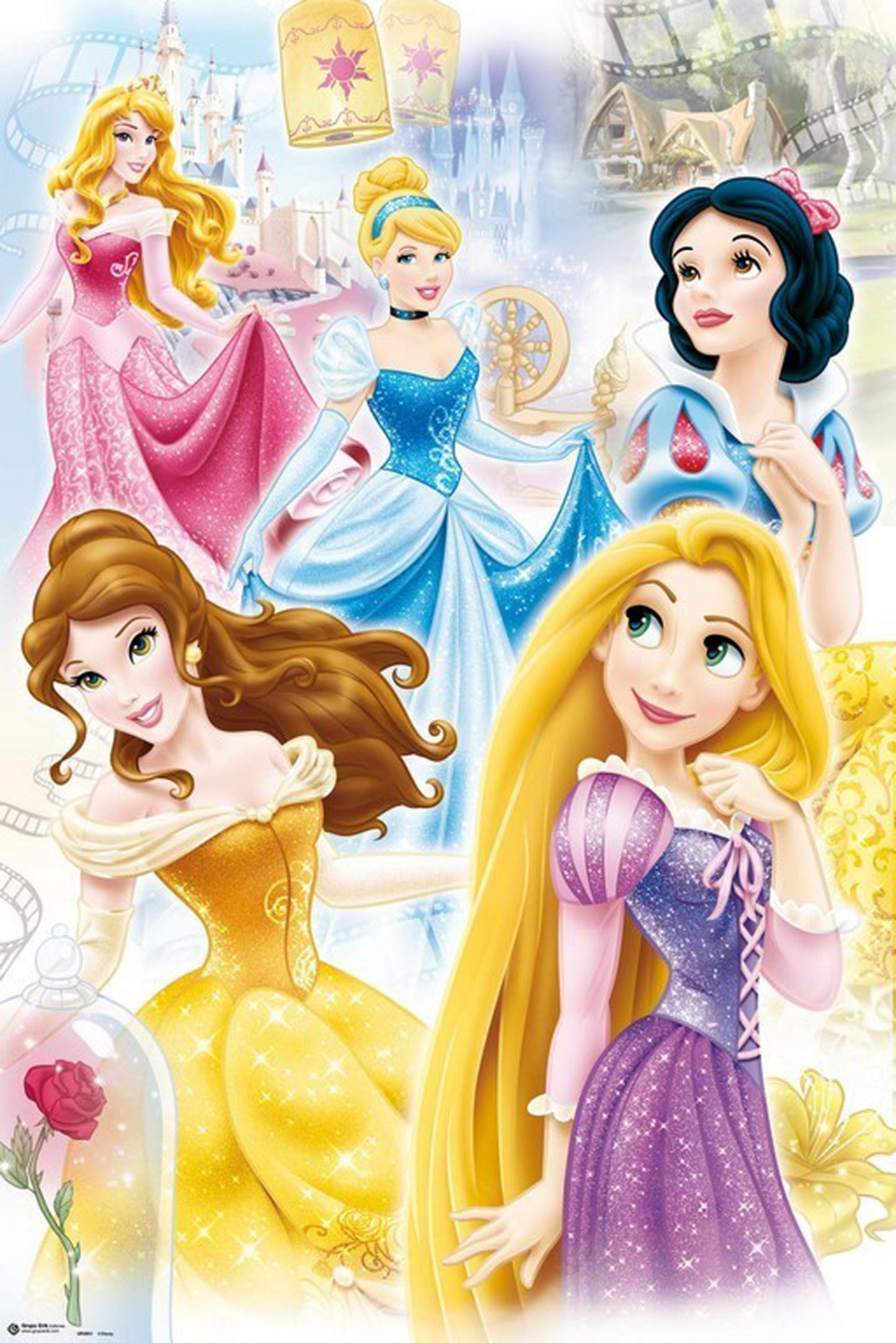 Poster Disney - Princess Group 61x91,5cm