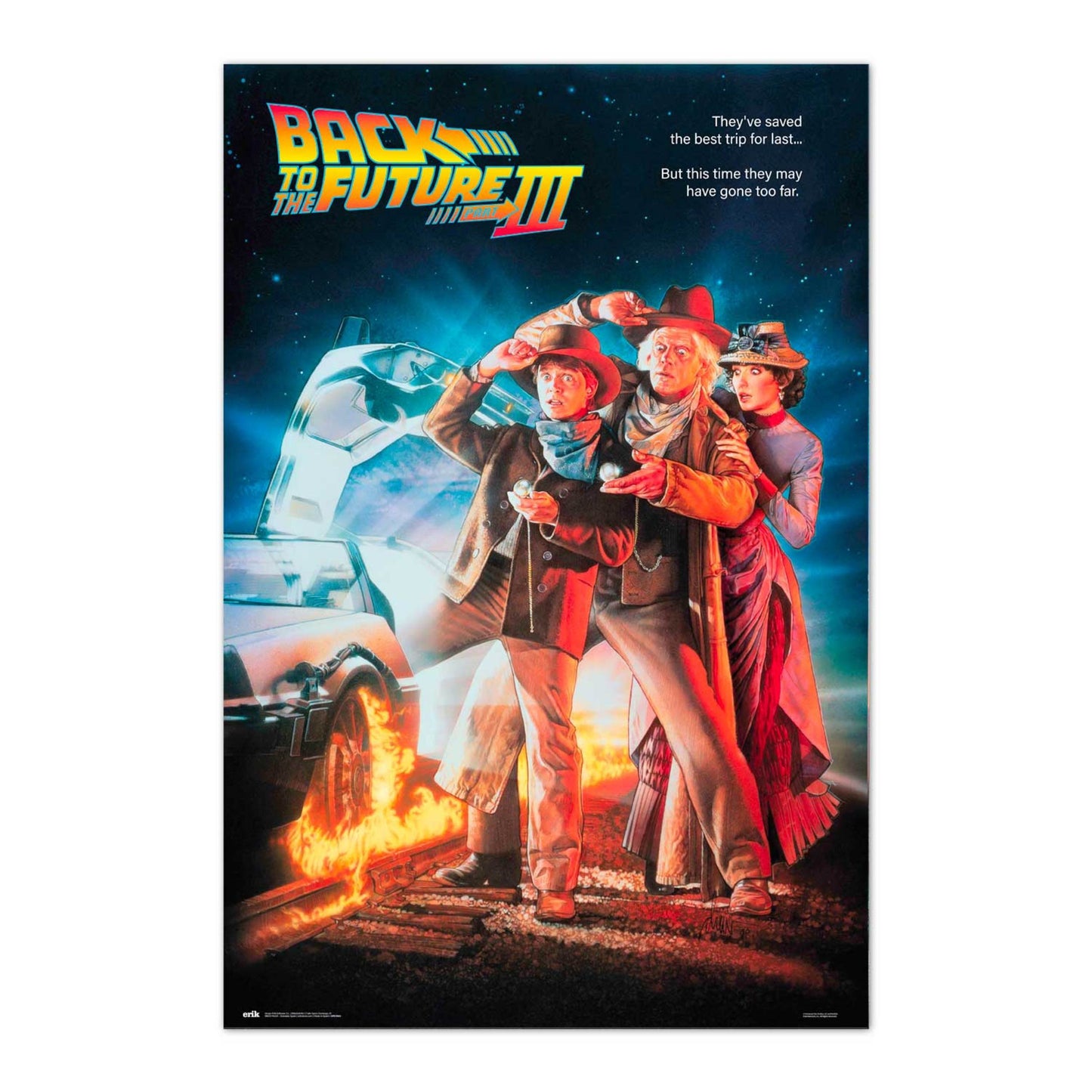 Poster Back to the Future - 3 61x91,5cm