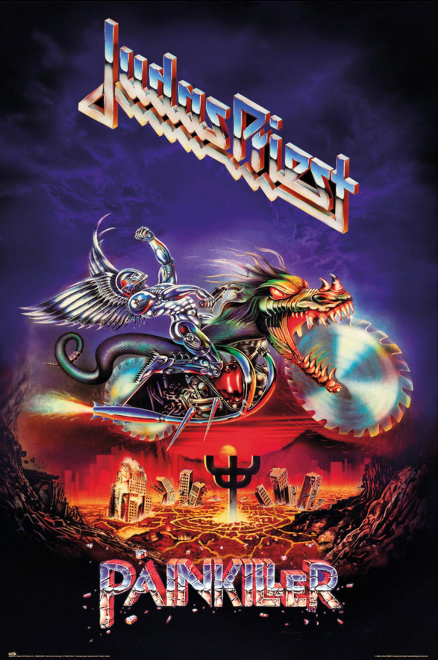Poster Judas Priest - Painkiller 61x91,5cm