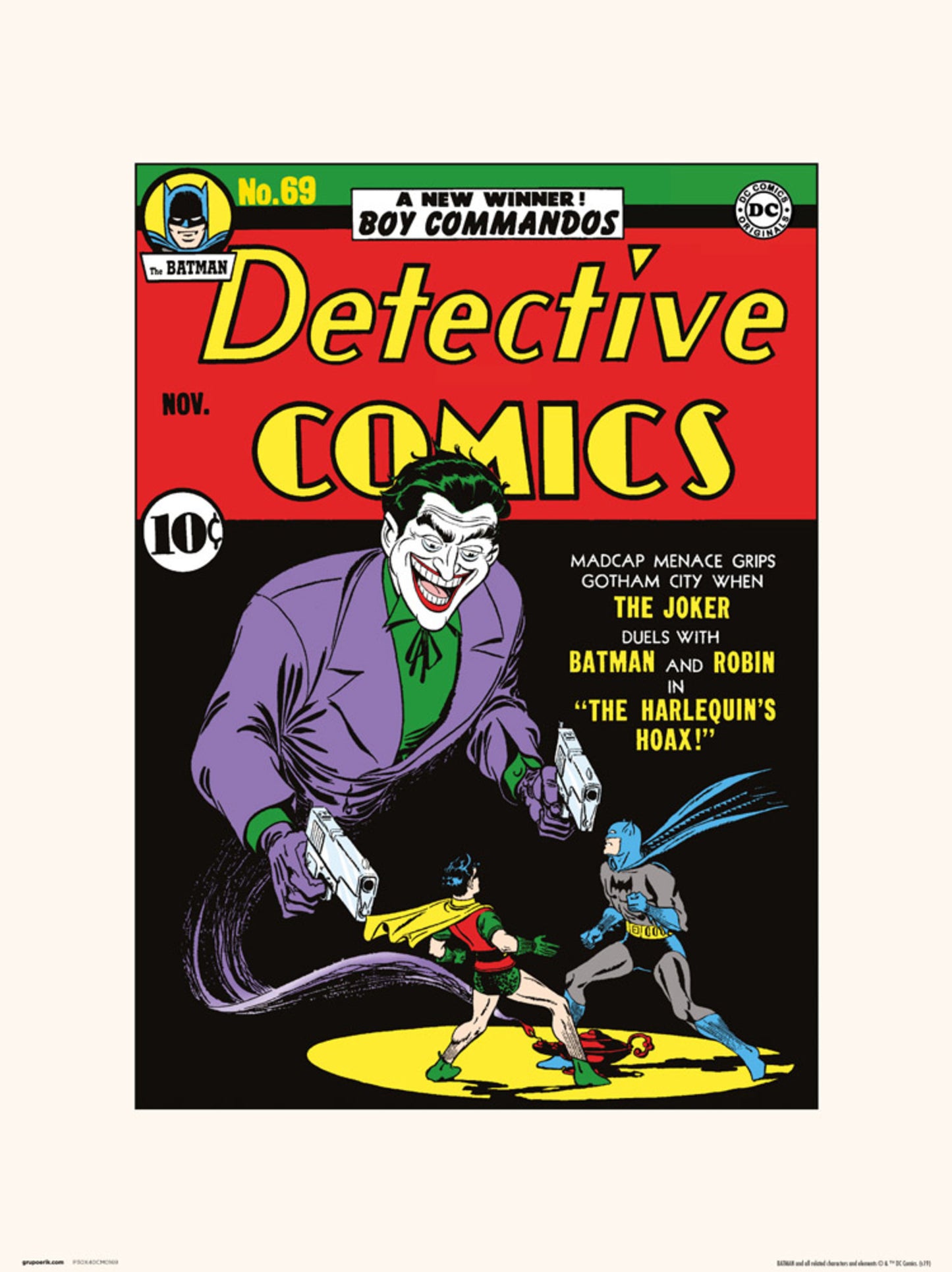 Kunstdruck DC Detective Comics 69 30x40cm
