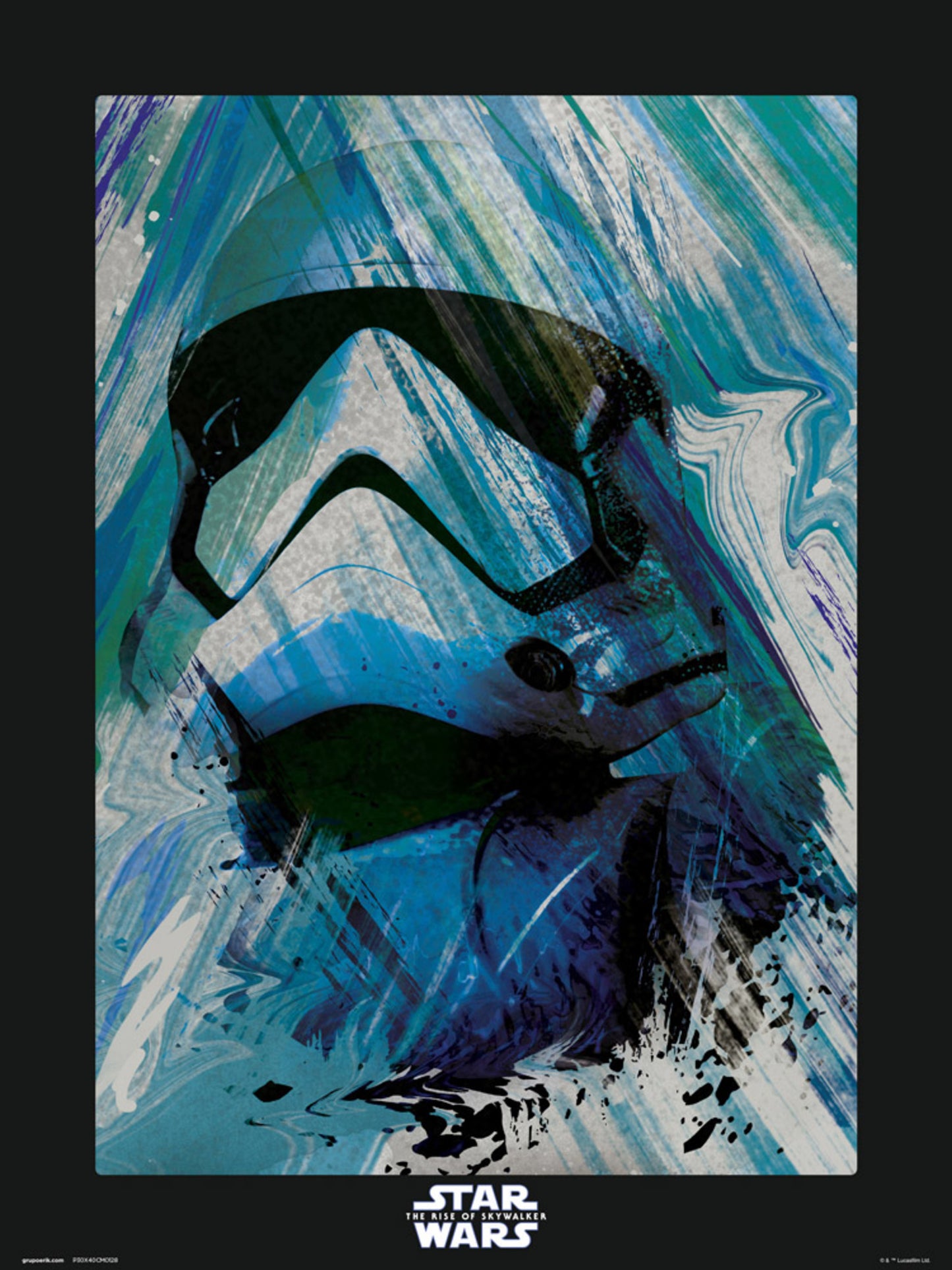 Kunstdruck Star Wars - Episode IX First Order Trooper 30x40cm