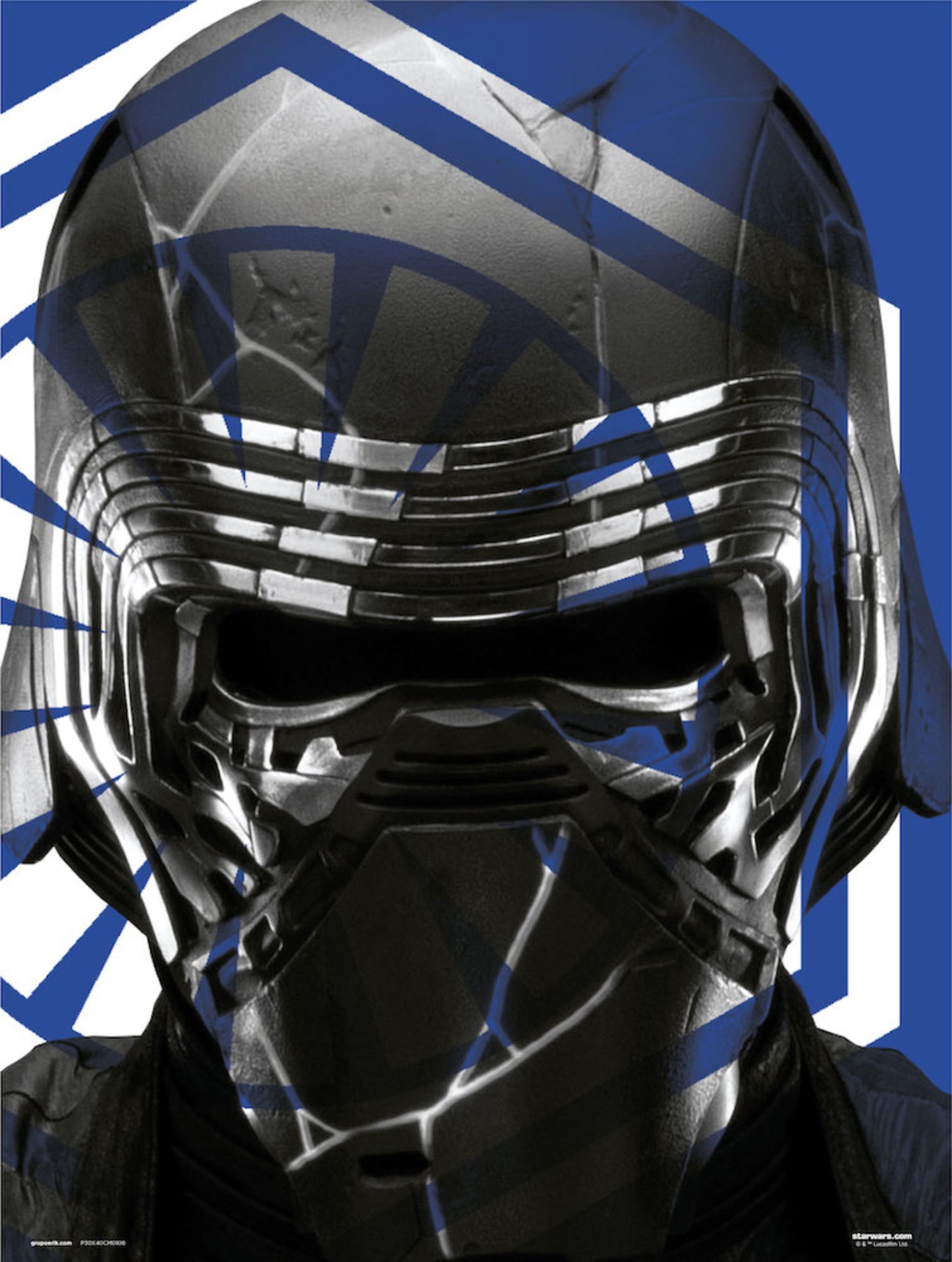Kunstdruck Star Wars Episode IX Kylo Ren 30x40cm
