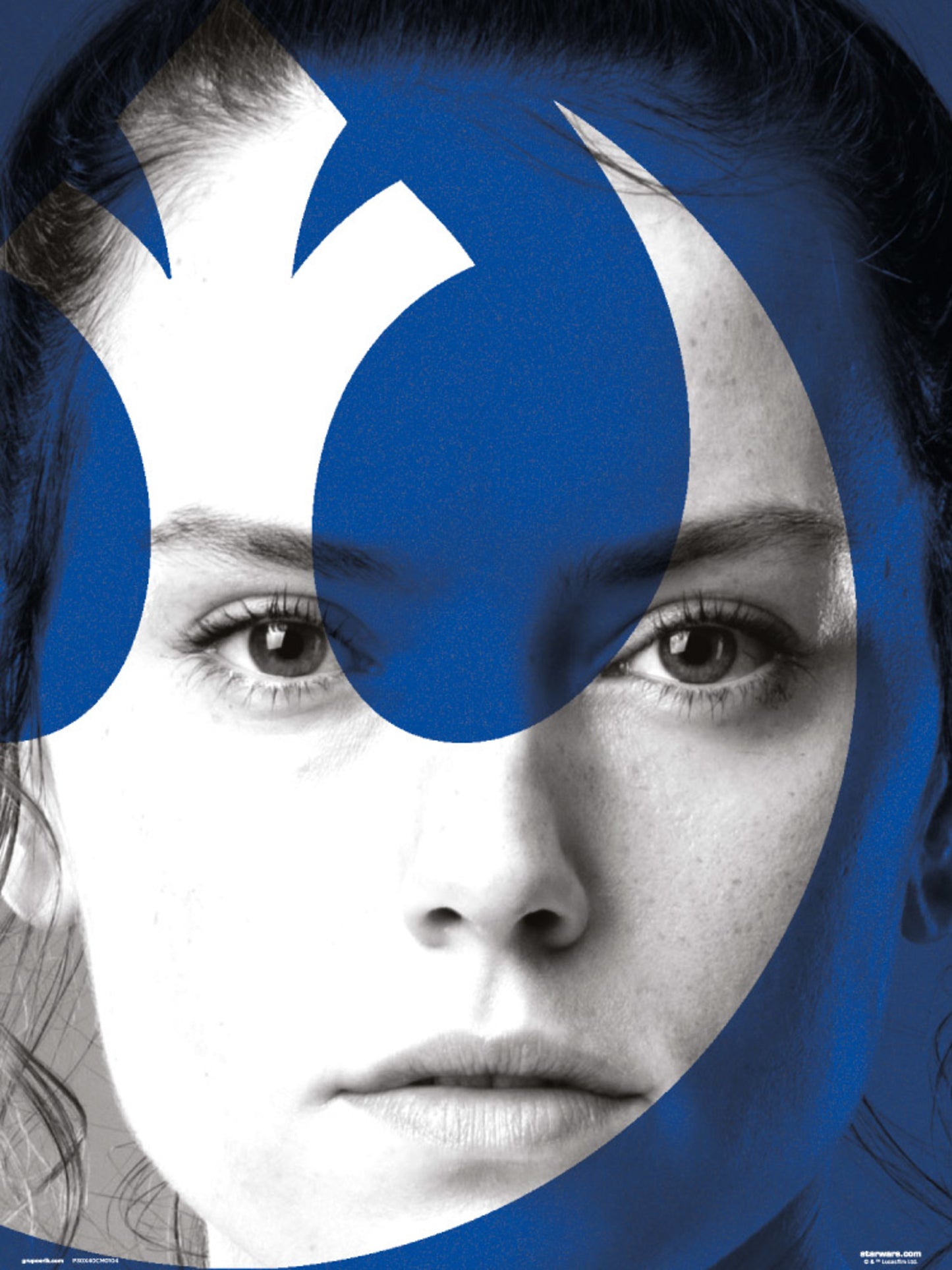 Kunstdruck Star Wars Episode IX Rey 30x40cm