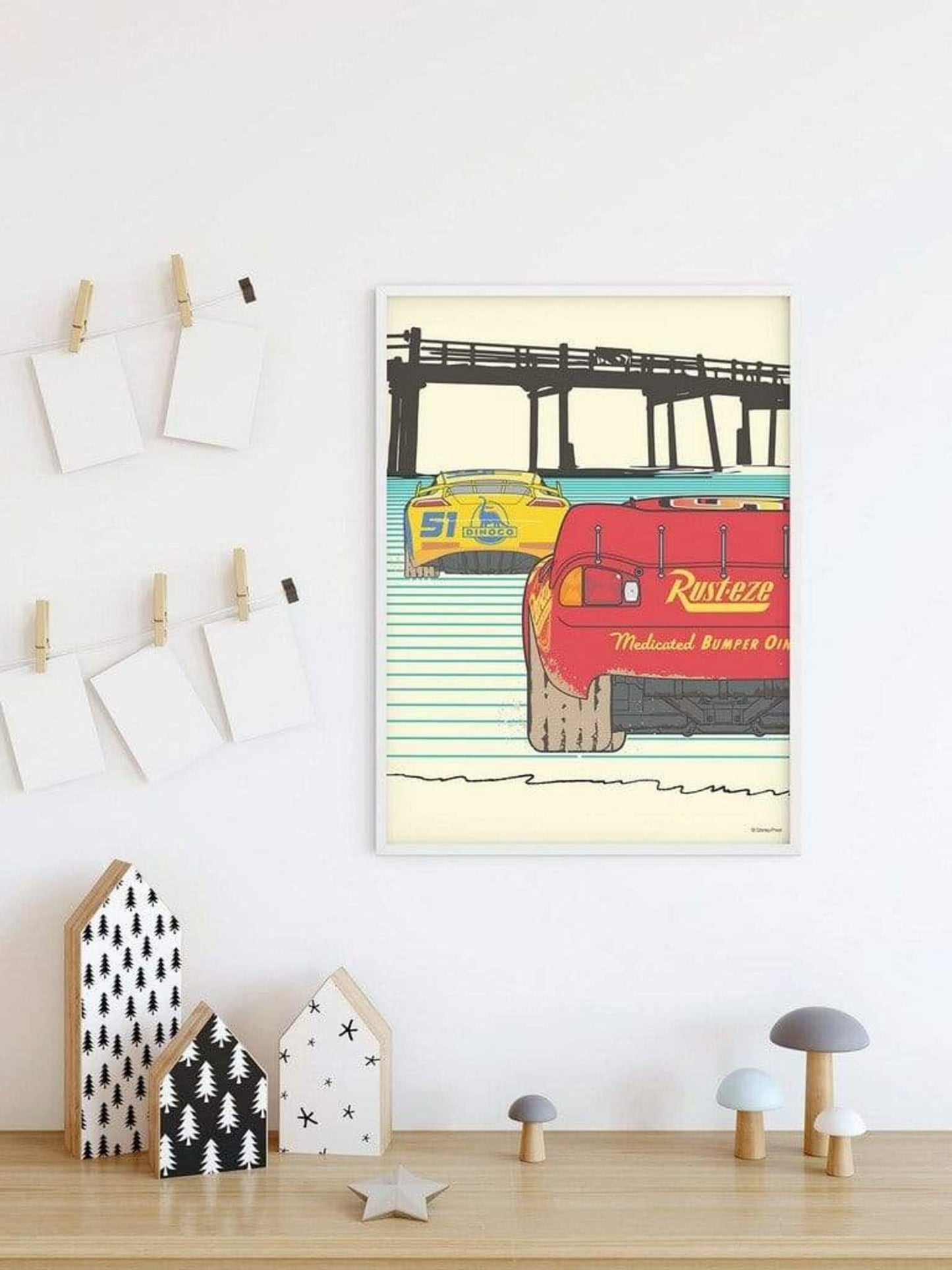 Kunstdruck Cars Strengthen Together 40x50cm